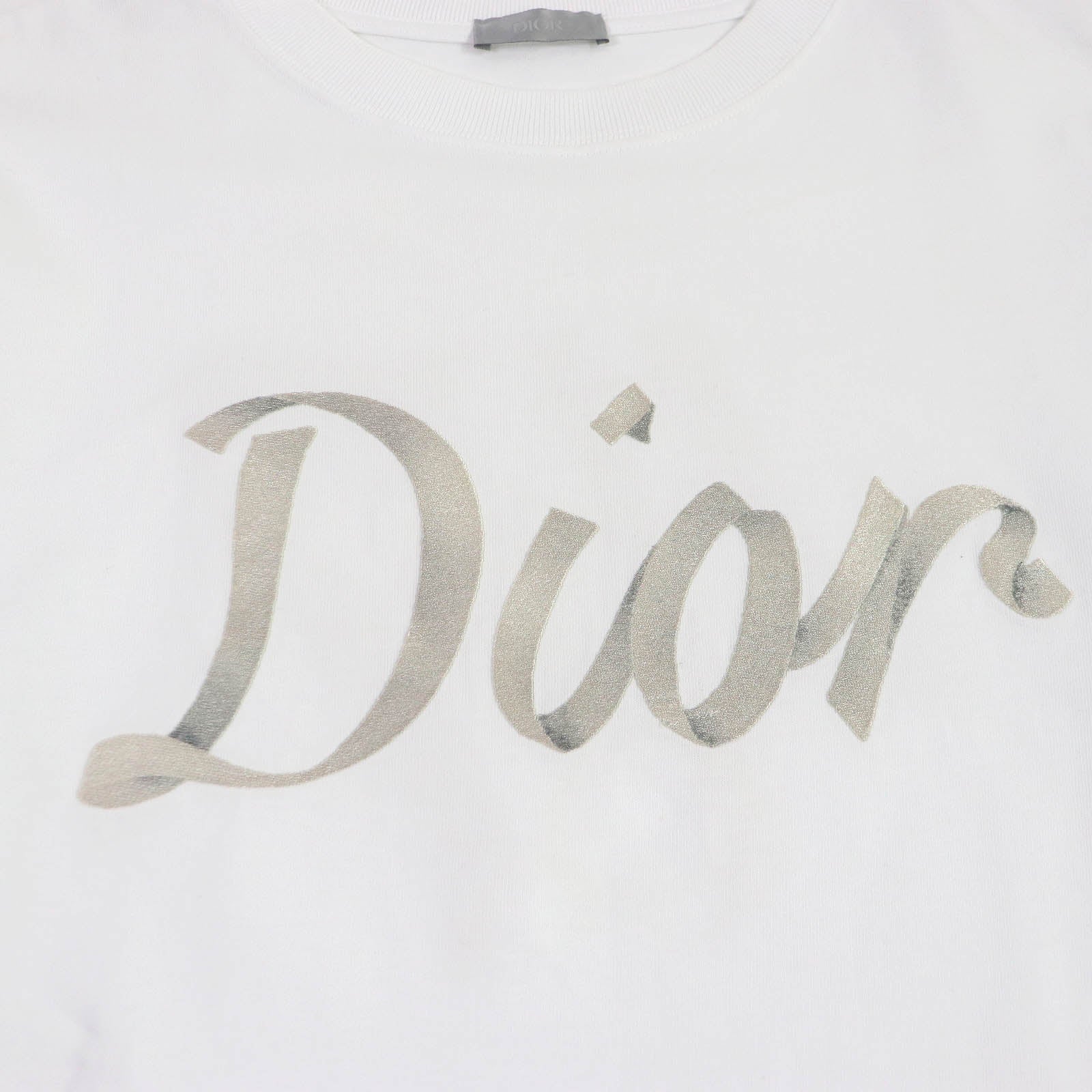 Dior Cotton Logo T-shirt White M