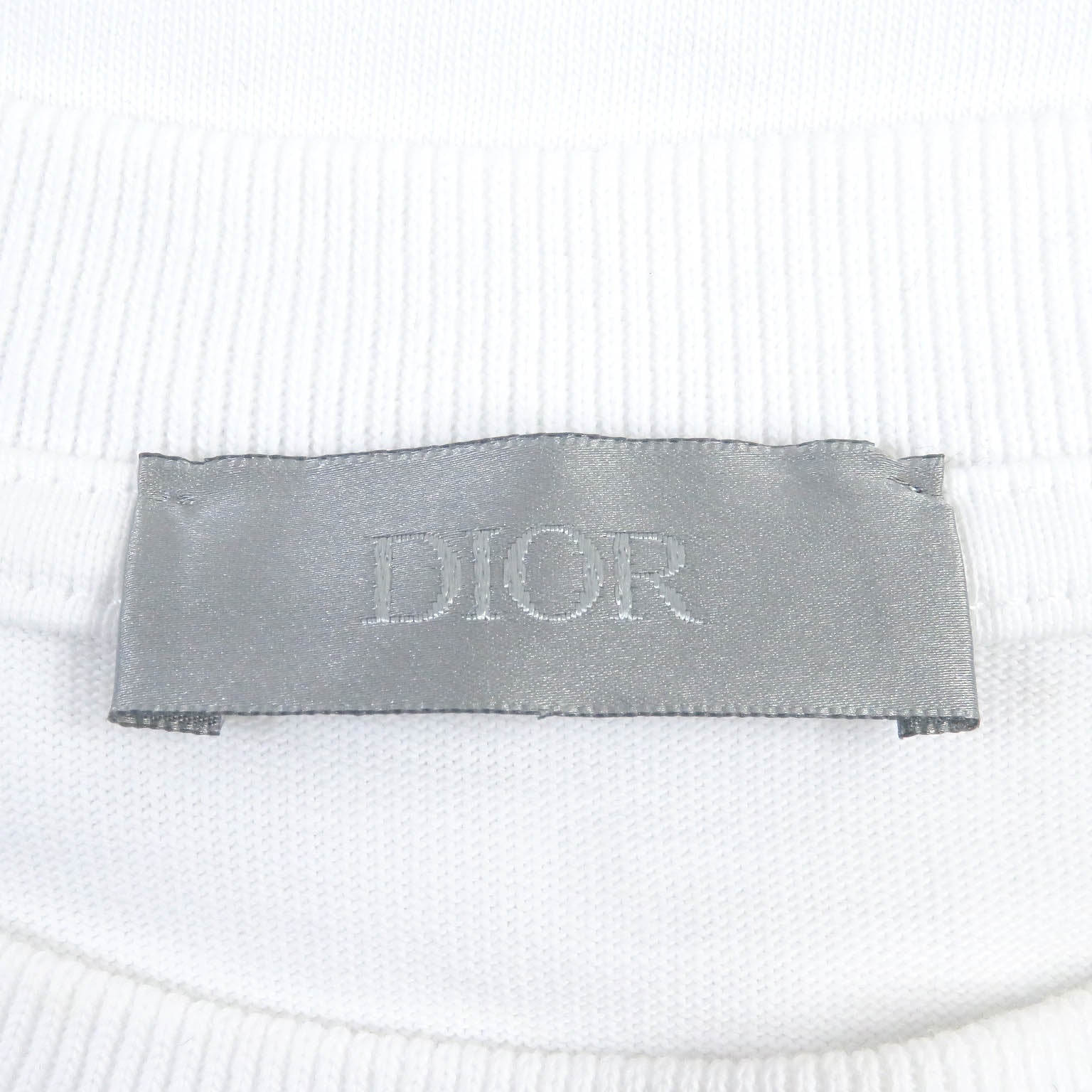 Dior Cotton Logo T-shirt White M