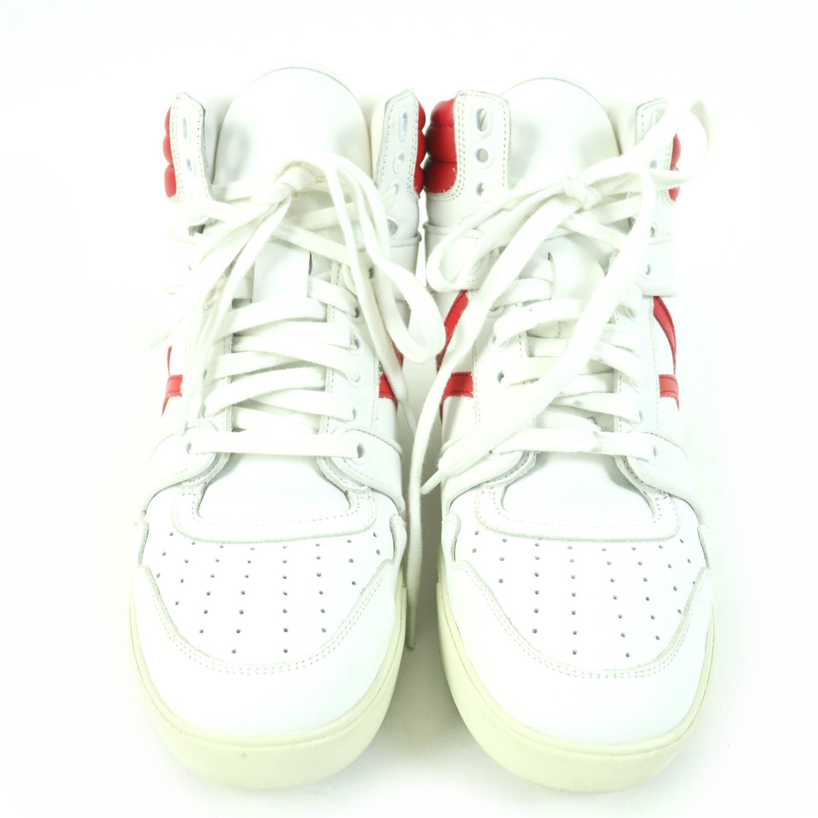 Celine Leather High Cut Sneakers White 39