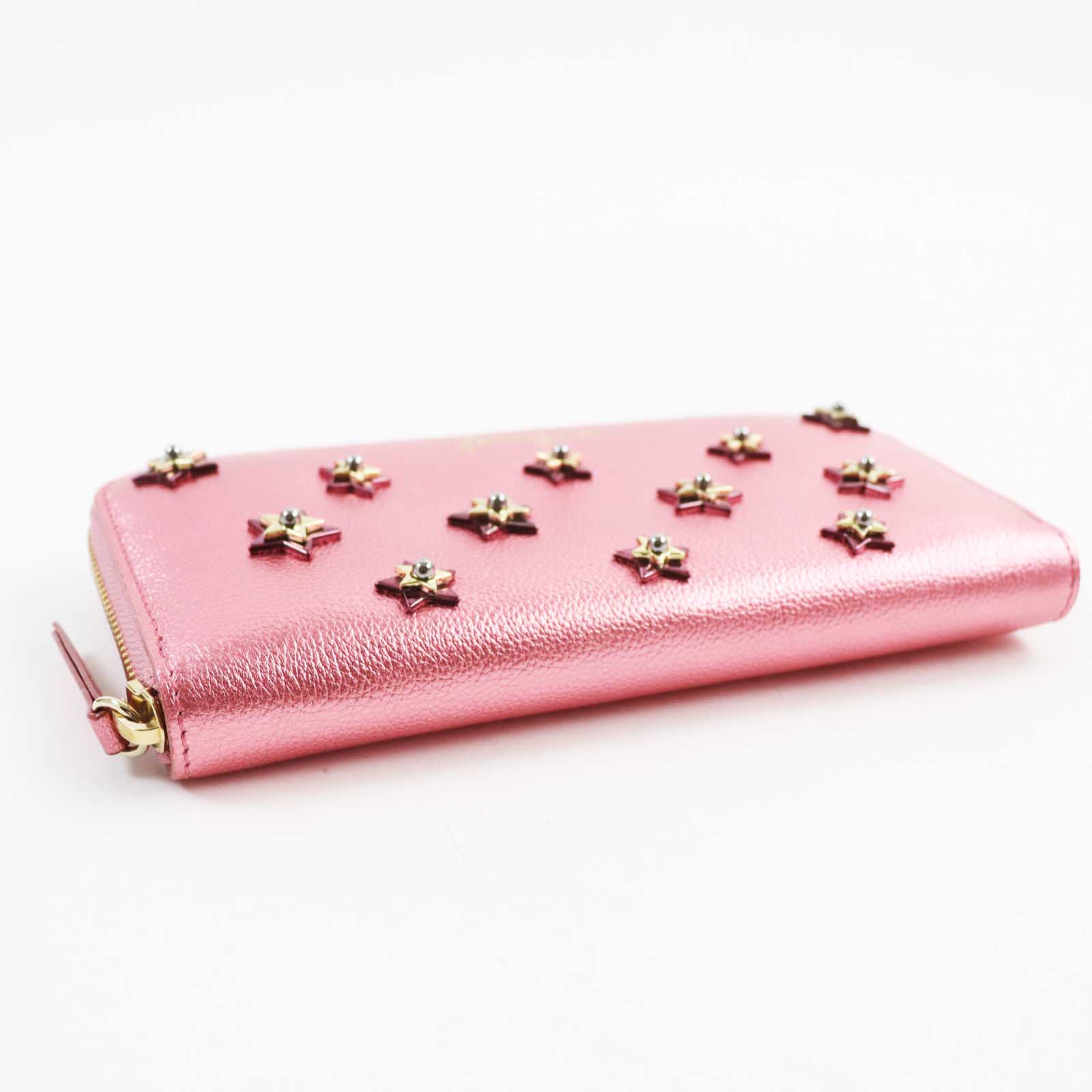 Jimmy Choo Filipa Star Studs Long Wallet