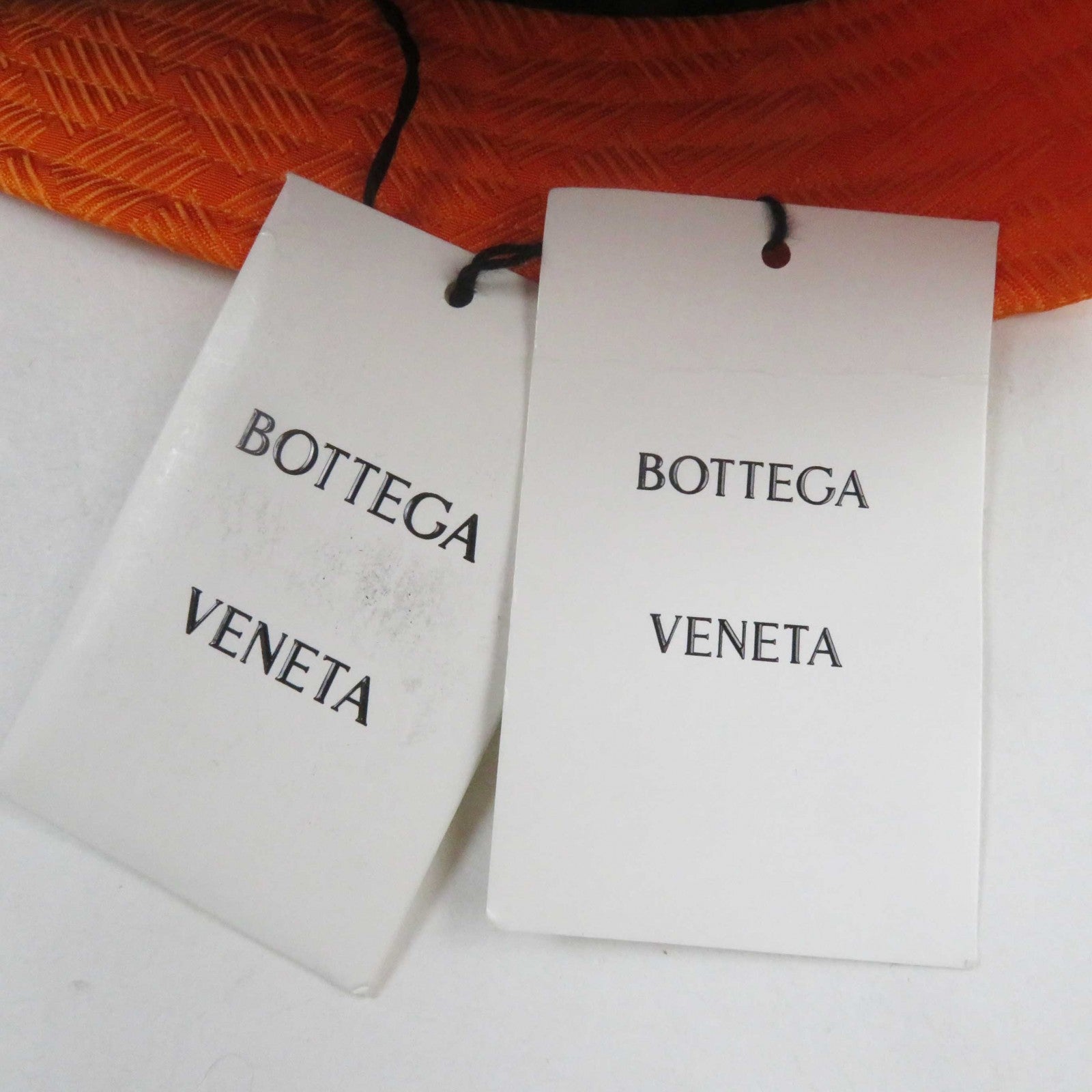 Bottega Veneta Intrecciato Jacquard Bucket Hat Orange L