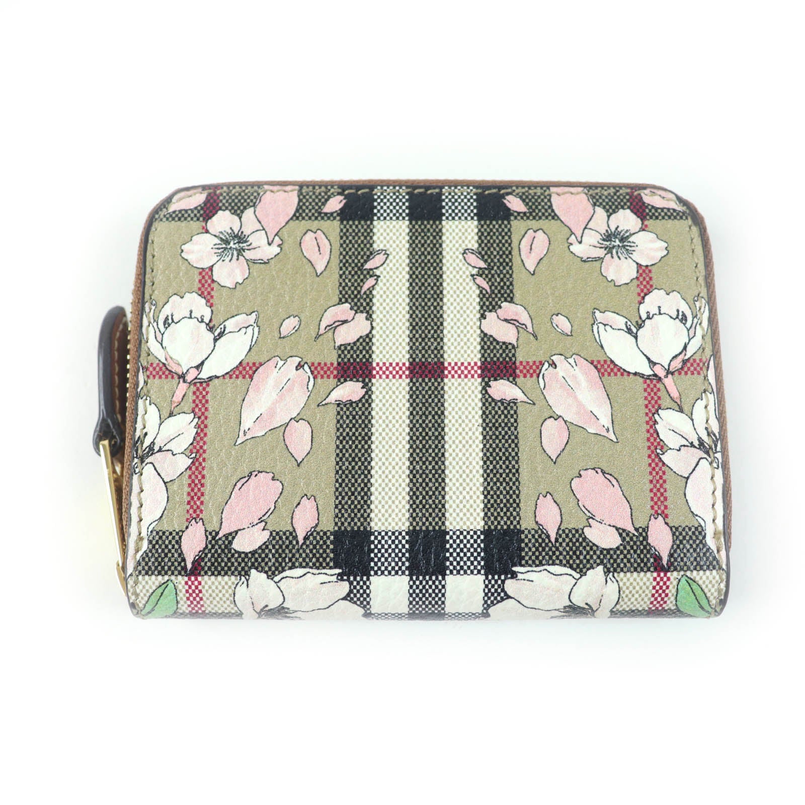 Burberry Sakura Nova Check Coin Case Beige