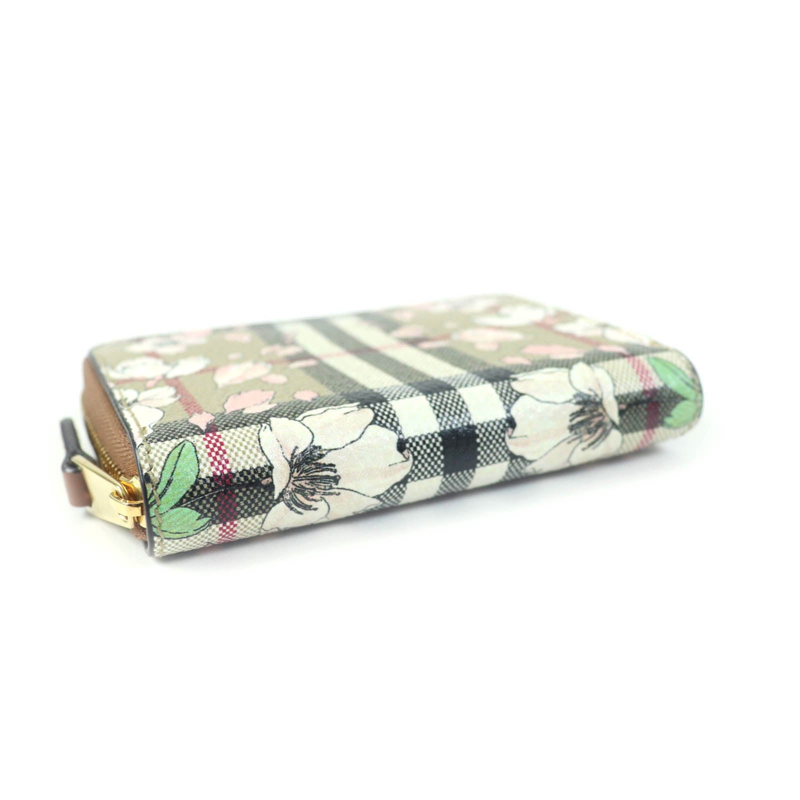 Burberry Sakura Nova Check Coin Case Beige