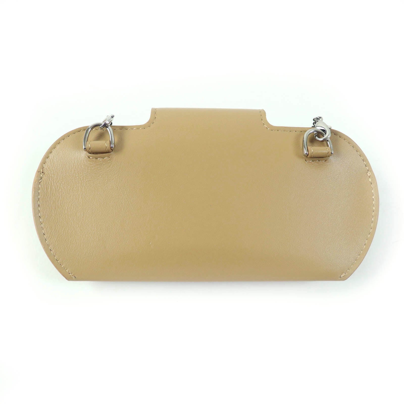 Fendi FF Logo Glasses Case with Chain