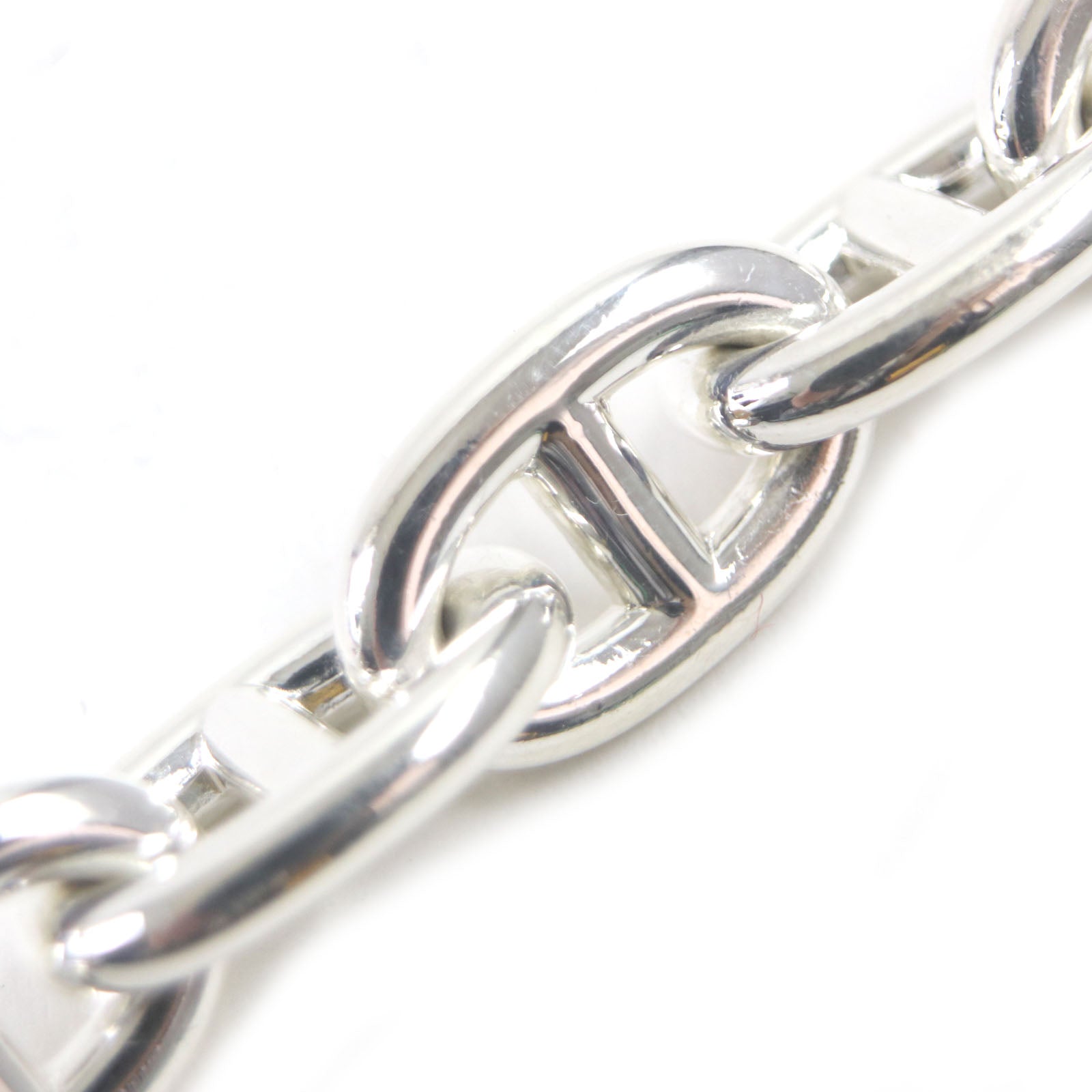 Hermes Chene Dunkle MM Bracelet SV925 Silver