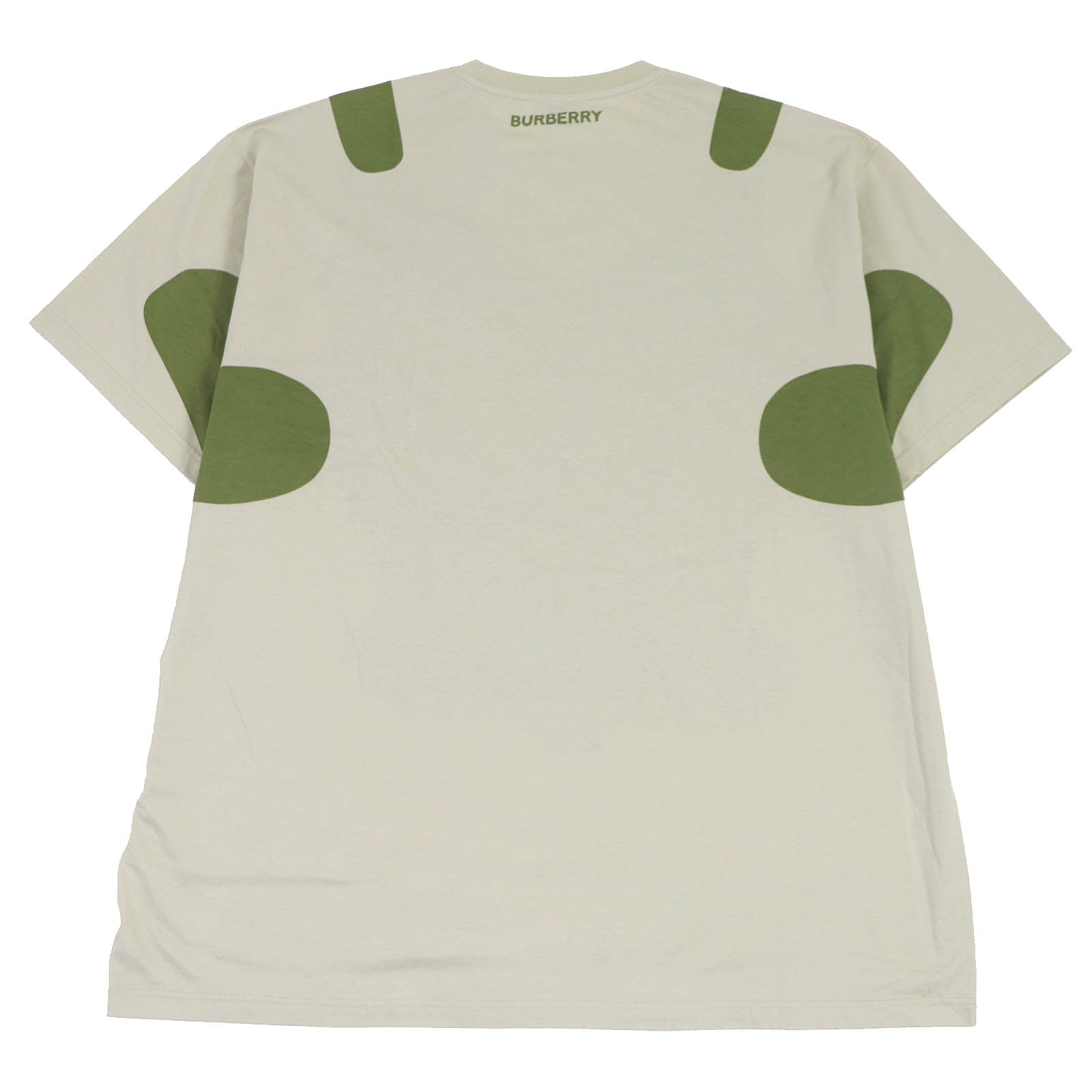 Burberry Cotton Crew Neck T-Shirt Khaki XL