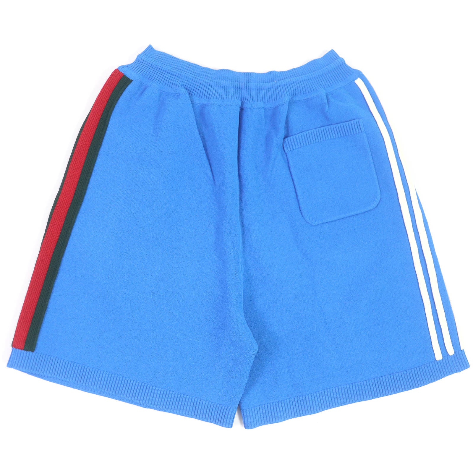 GUCCI adidas Trefoil Web Shorts Blue L