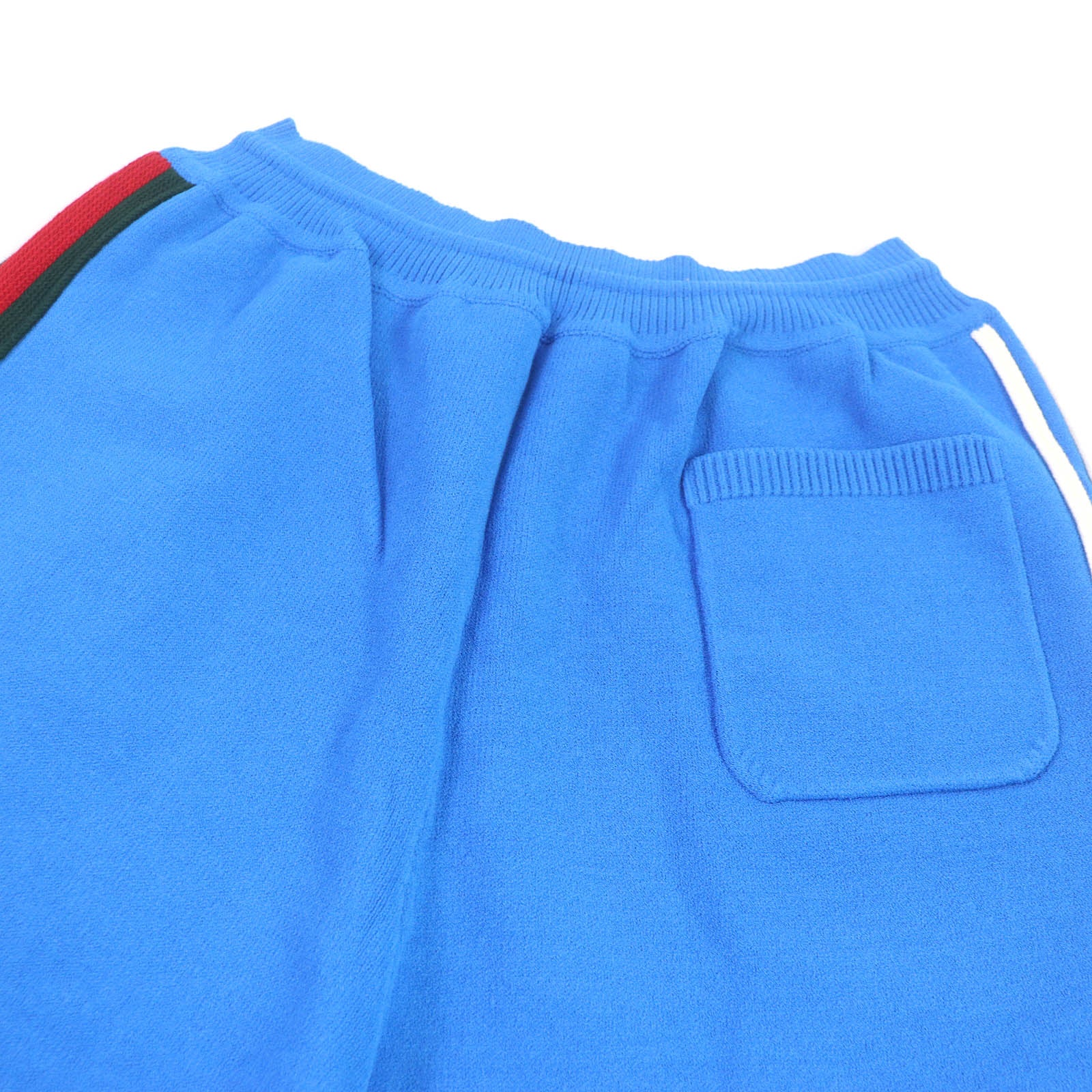 GUCCI adidas Trefoil Web Shorts Blue L