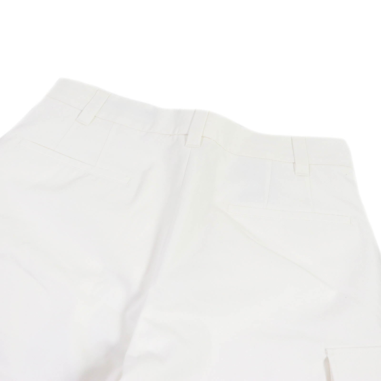 Louis Vuitton Cotton Cargo Shorts White 46