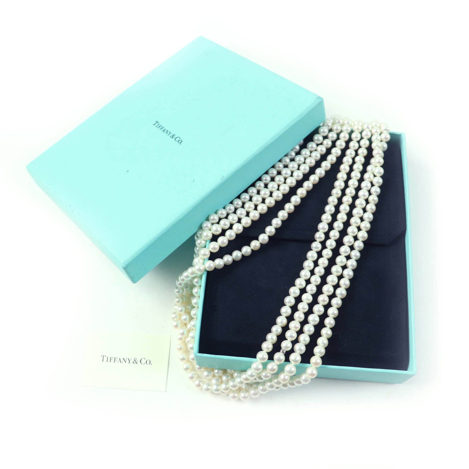 Tiffany & Co Ziegfeld Pearl Necklace SV925