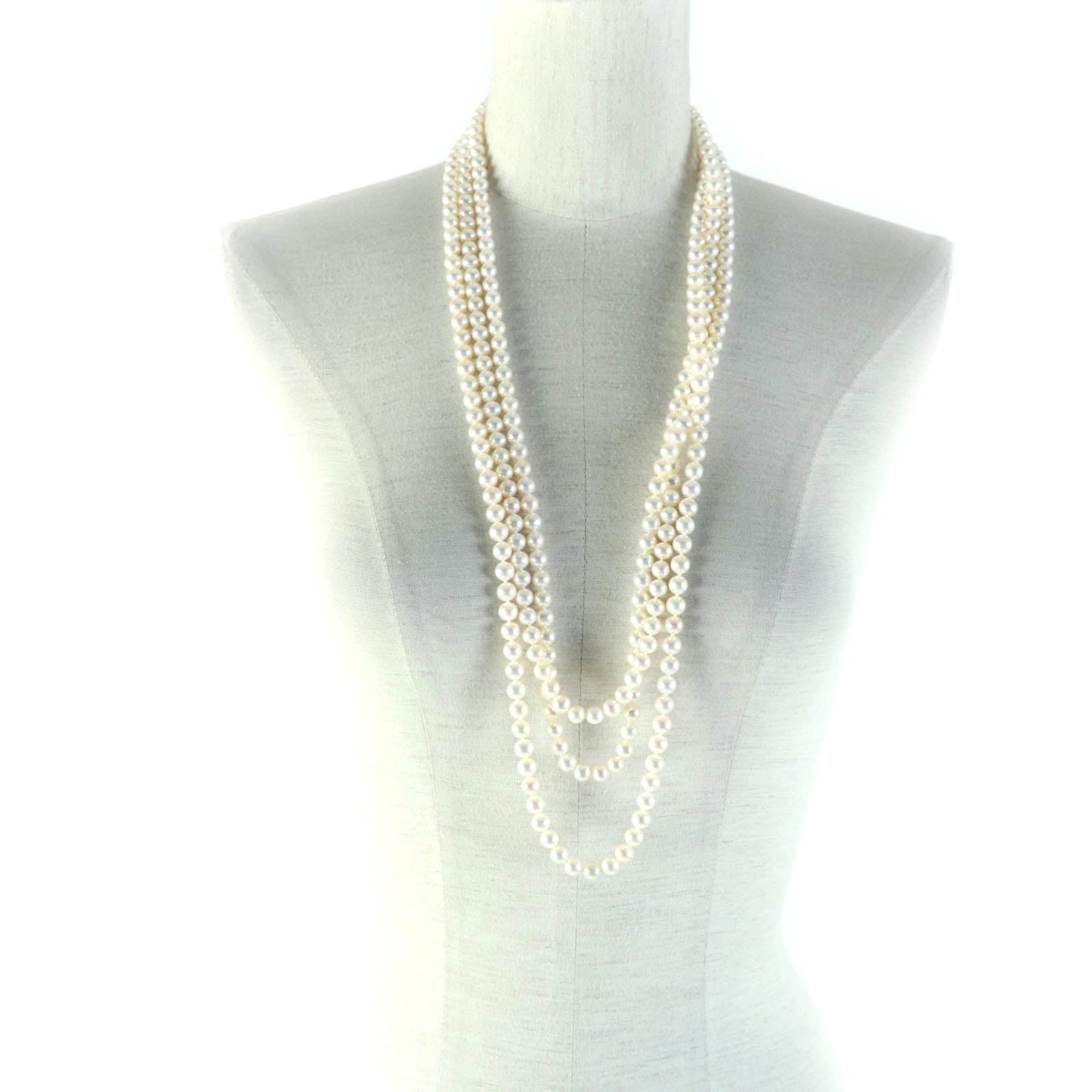 Tiffany & Co Ziegfeld Pearl Necklace SV925