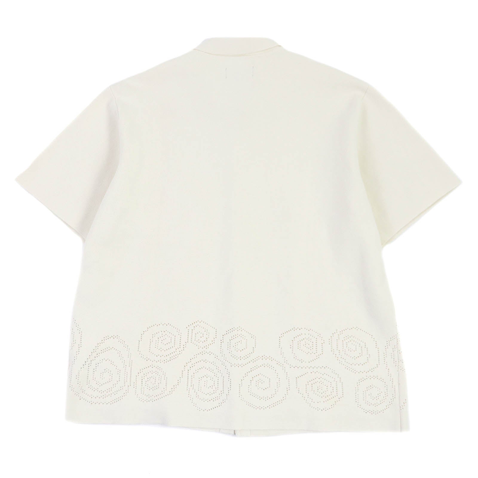 STUSSY Knit Shirt Ivory M Mens