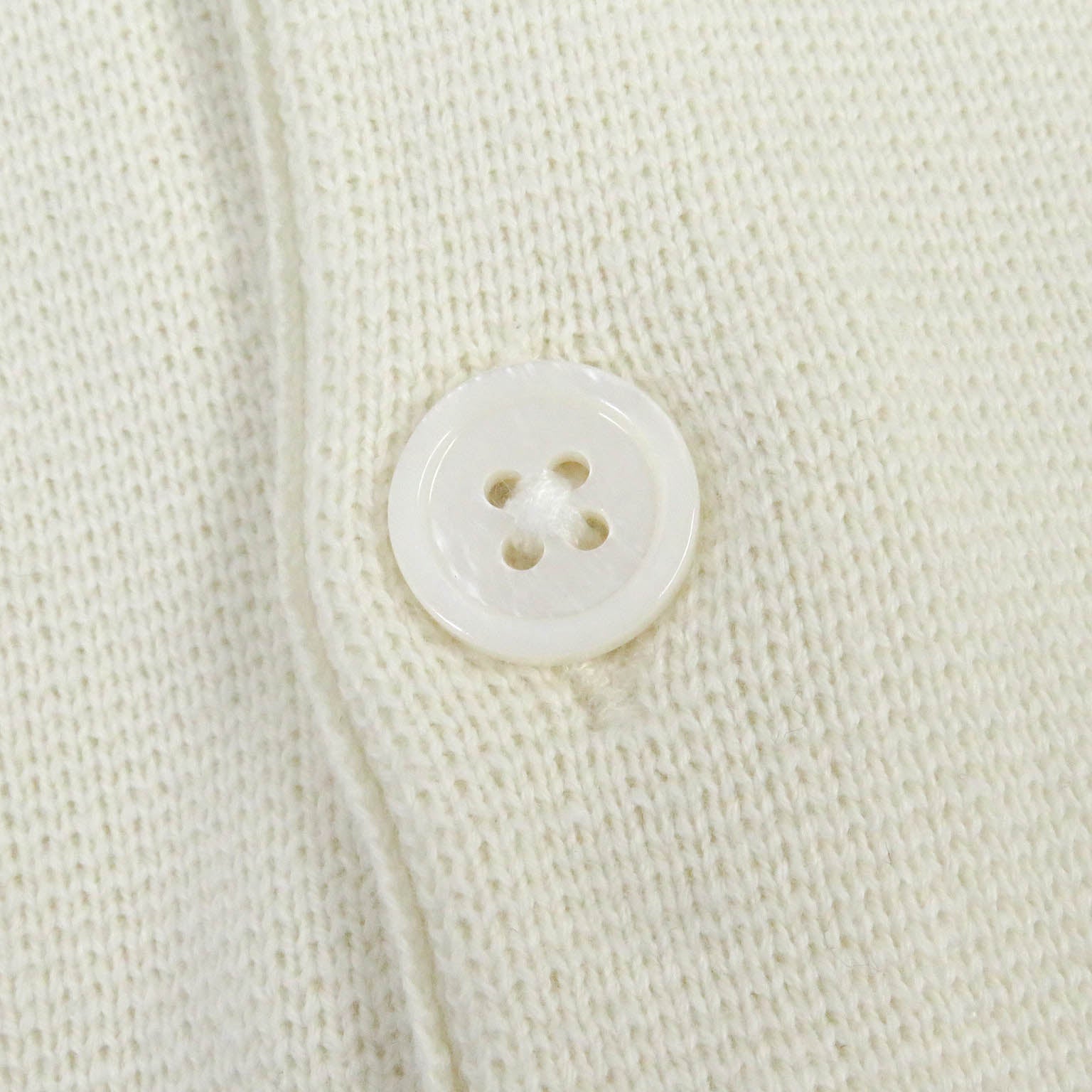 STUSSY Knit Shirt Ivory M Mens