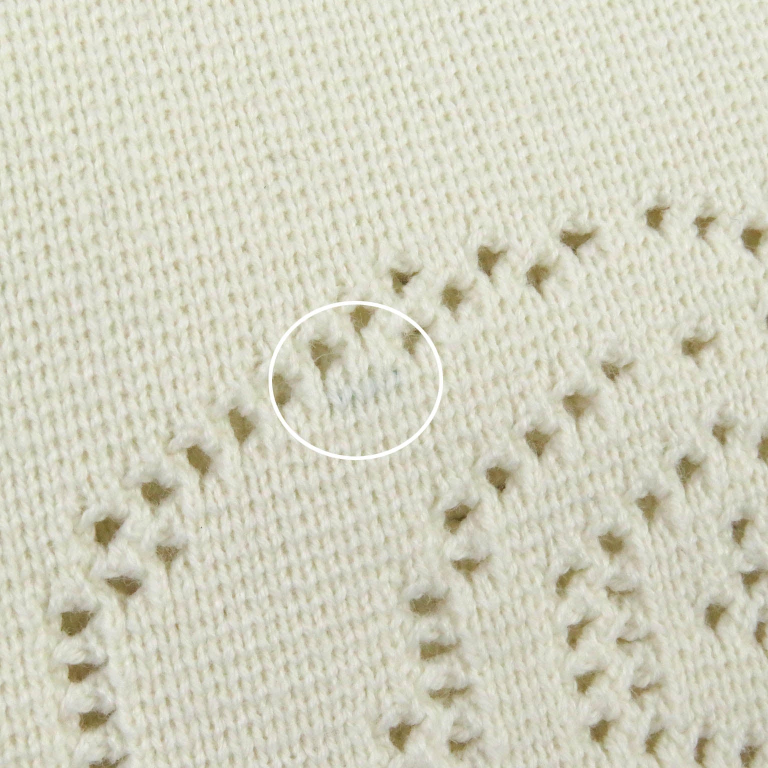 STUSSY Knit Shirt Ivory M Mens