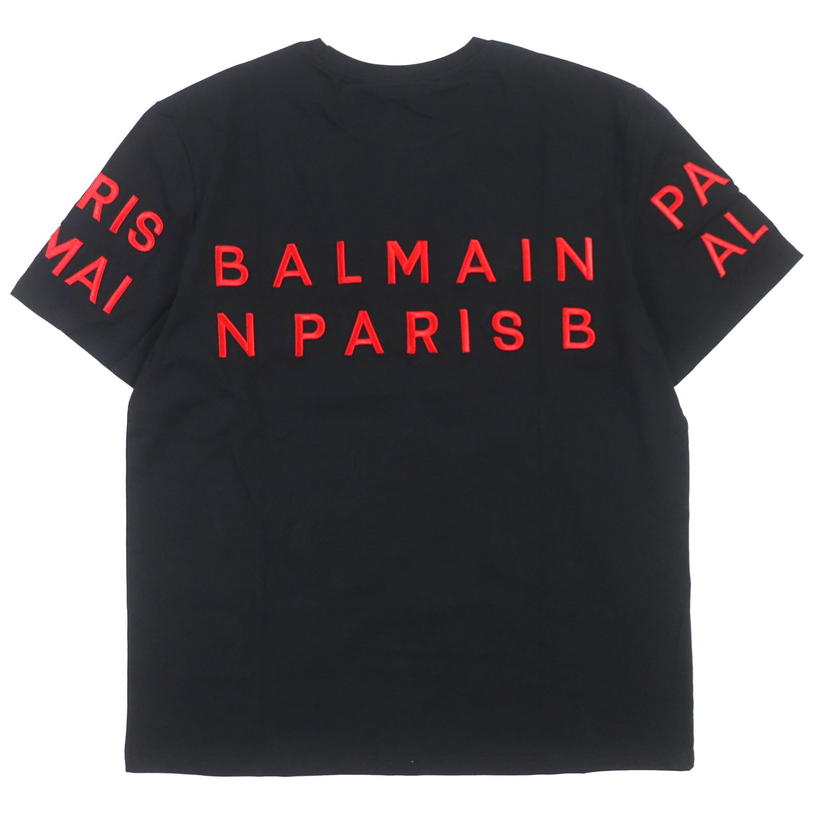 Balmain Cotton Logo Crew Neck T-Shirt XXL