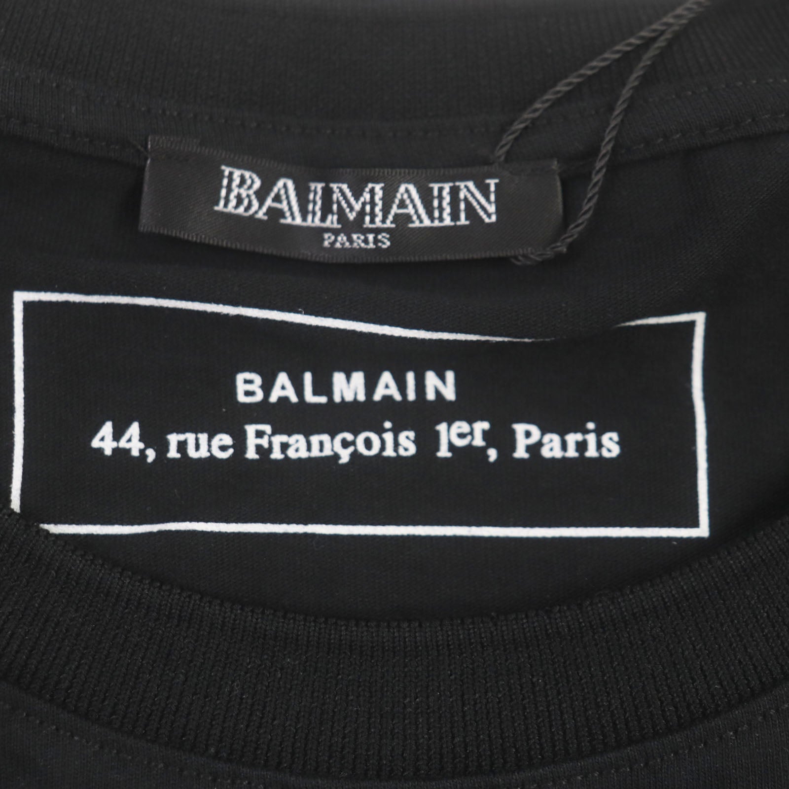 Balmain Cotton Logo Crew Neck T-Shirt XXL