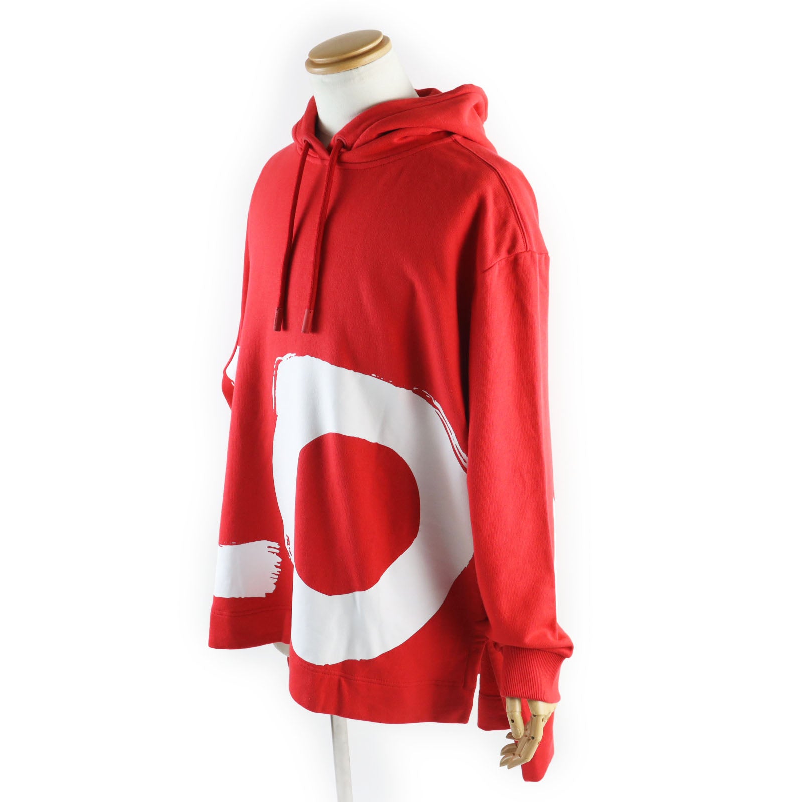 Burberry LOVE Print Oversized Hoodie Red S