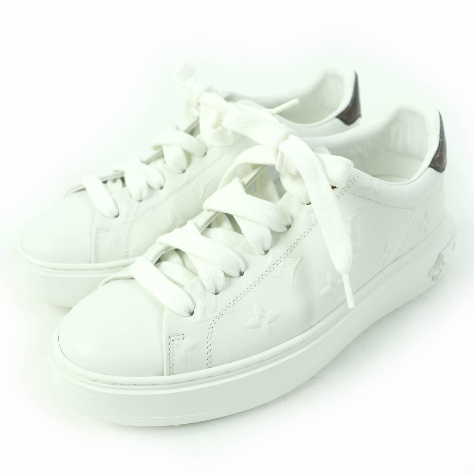 Louis Vuitton Monogram Leather Sneakers Women