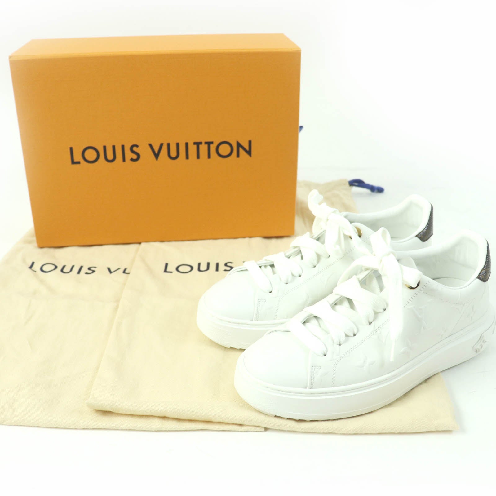 Louis Vuitton Monogram Leather Sneakers Women