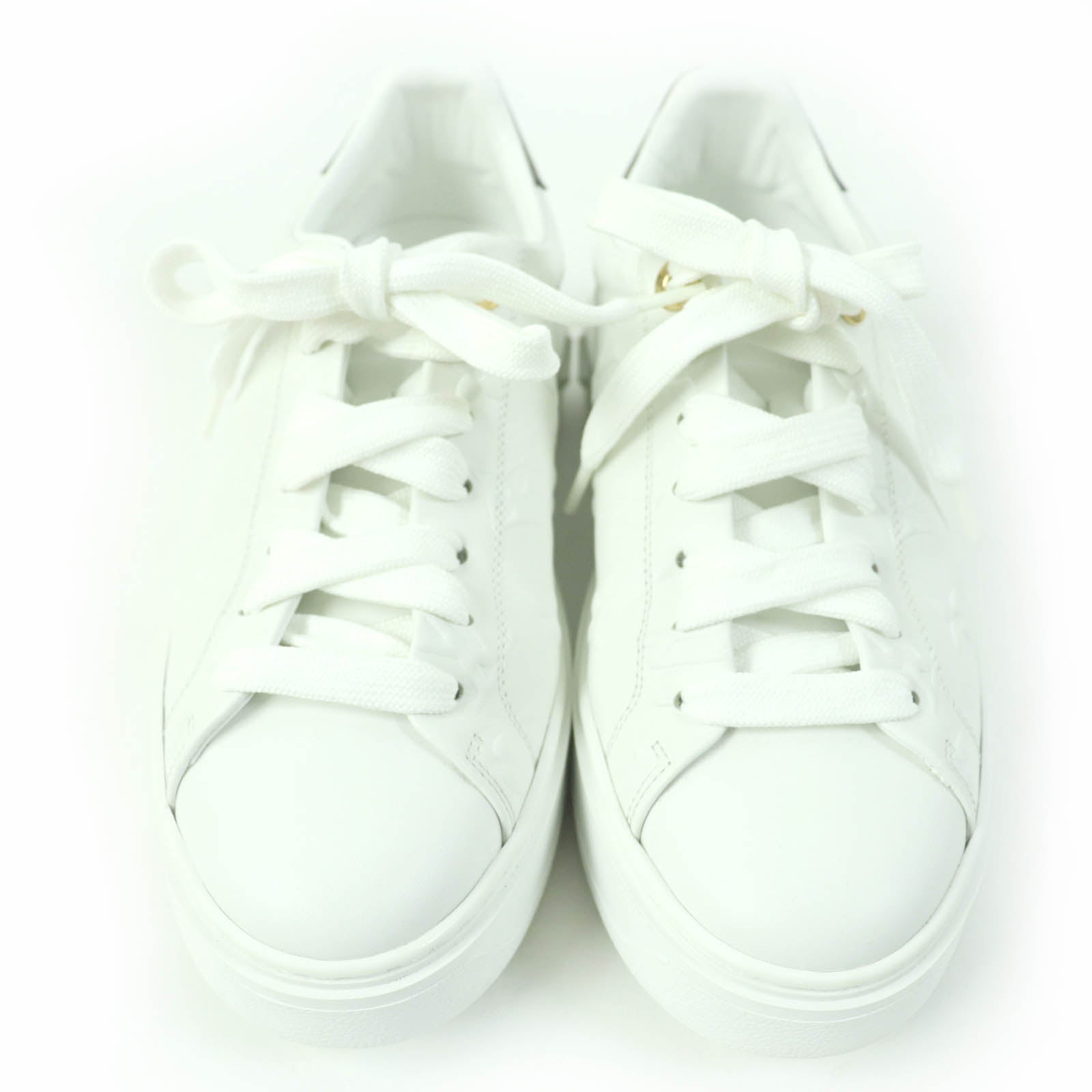 Louis Vuitton Monogram Leather Sneakers Women