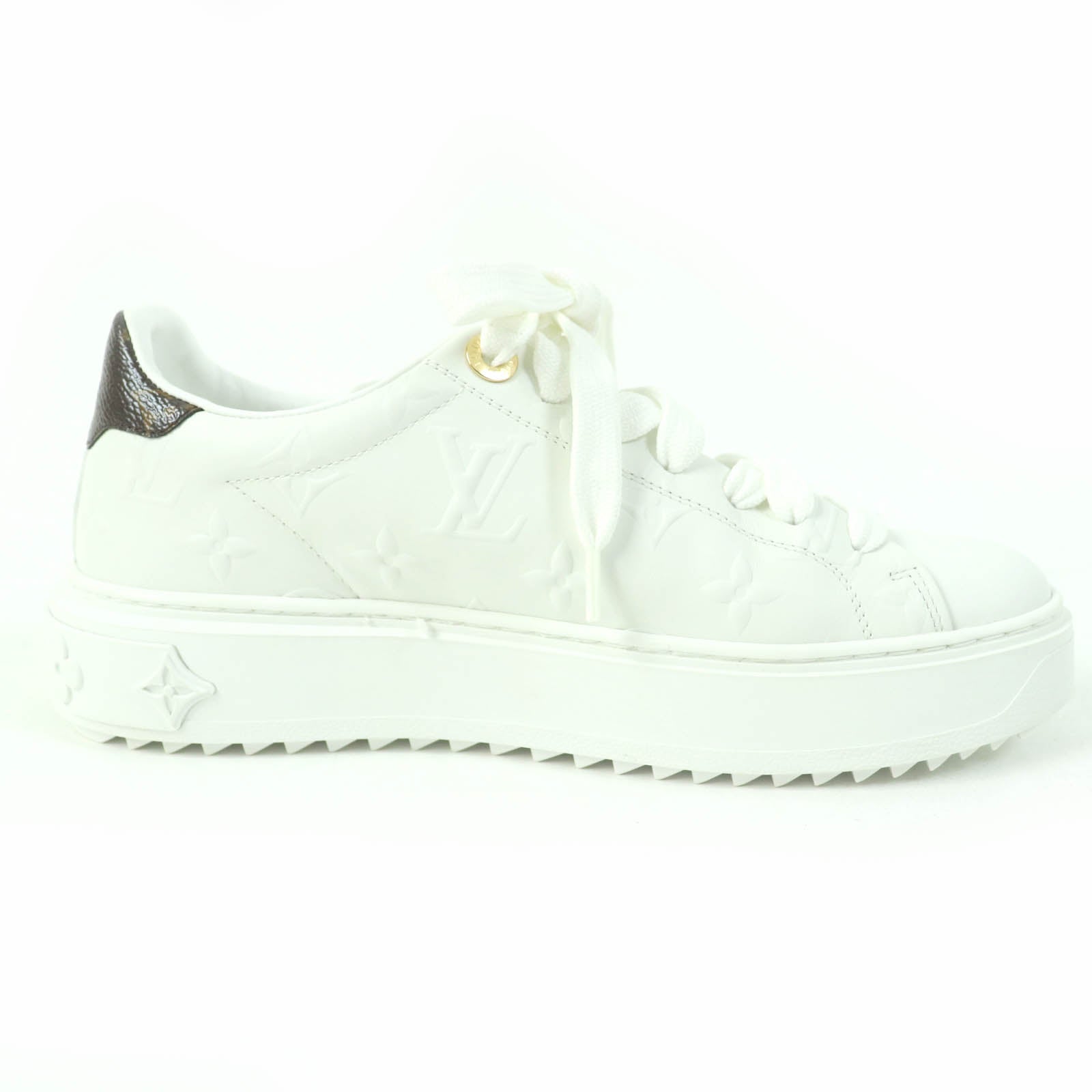 Louis Vuitton Monogram Leather Sneakers Women