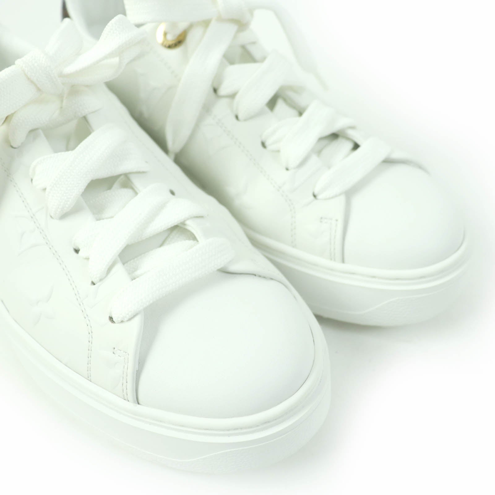 Louis Vuitton Monogram Leather Sneakers Women