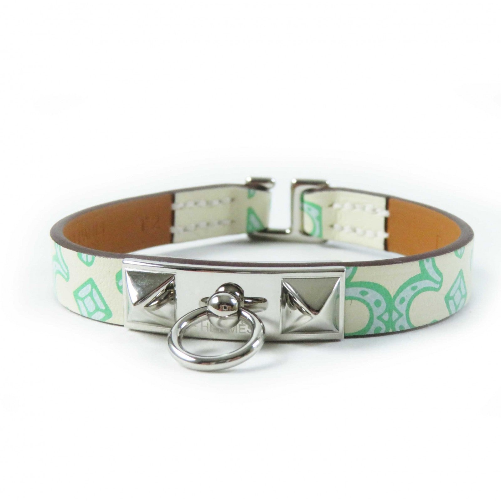 Hermes Leather Reval Mini Bracelet T2