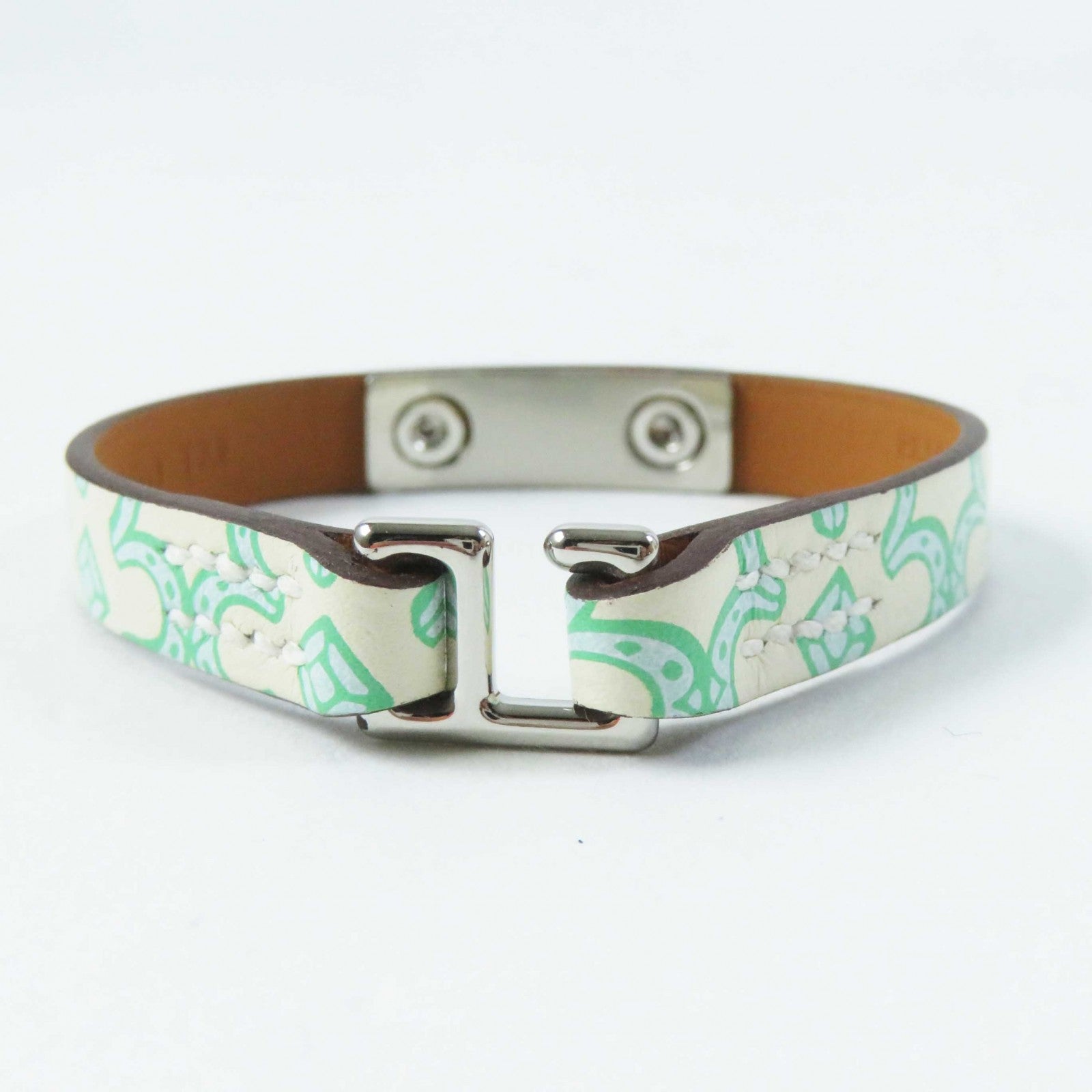 Hermes Leather Reval Mini Bracelet T2