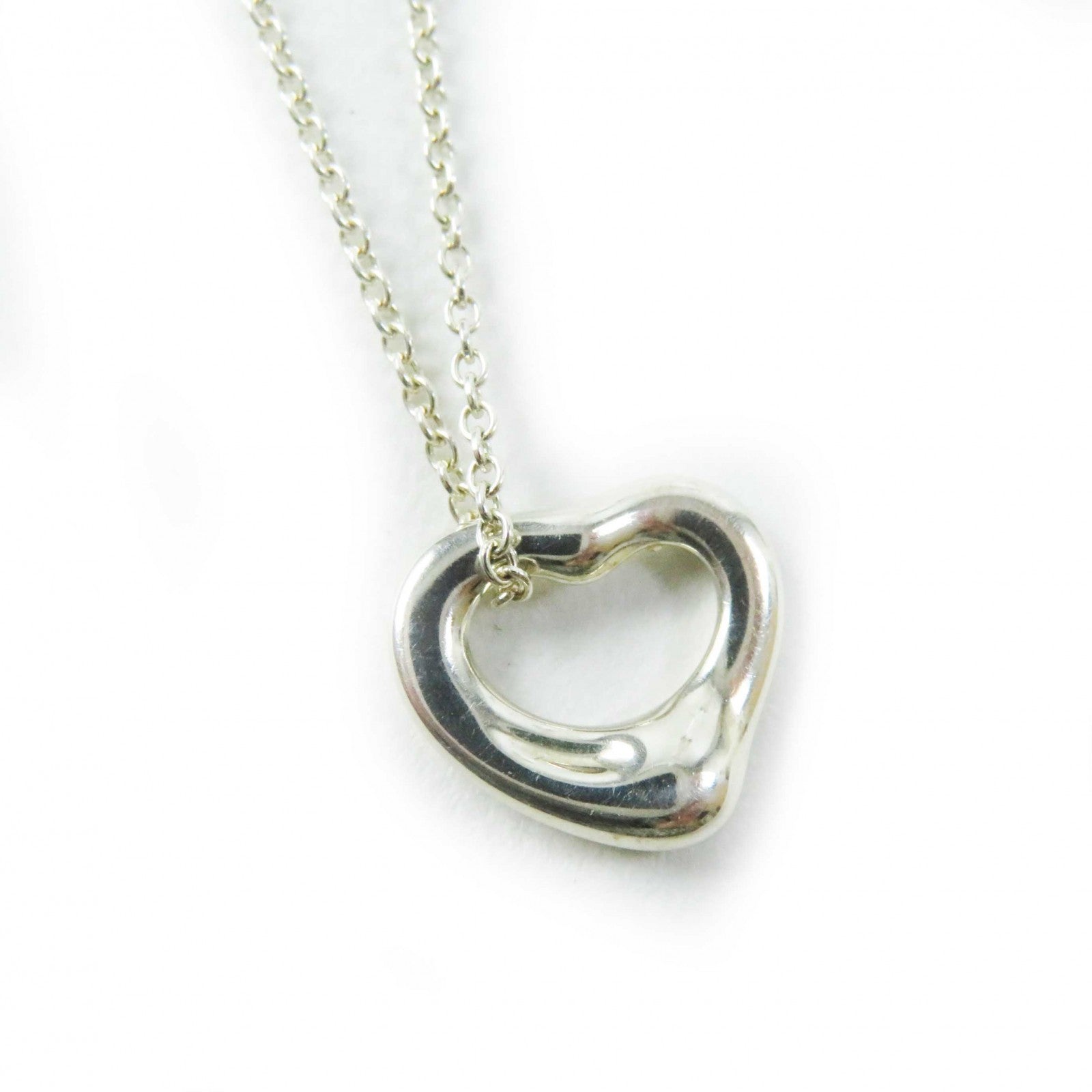 Tiffany & Co AG925 Open Heart Necklace