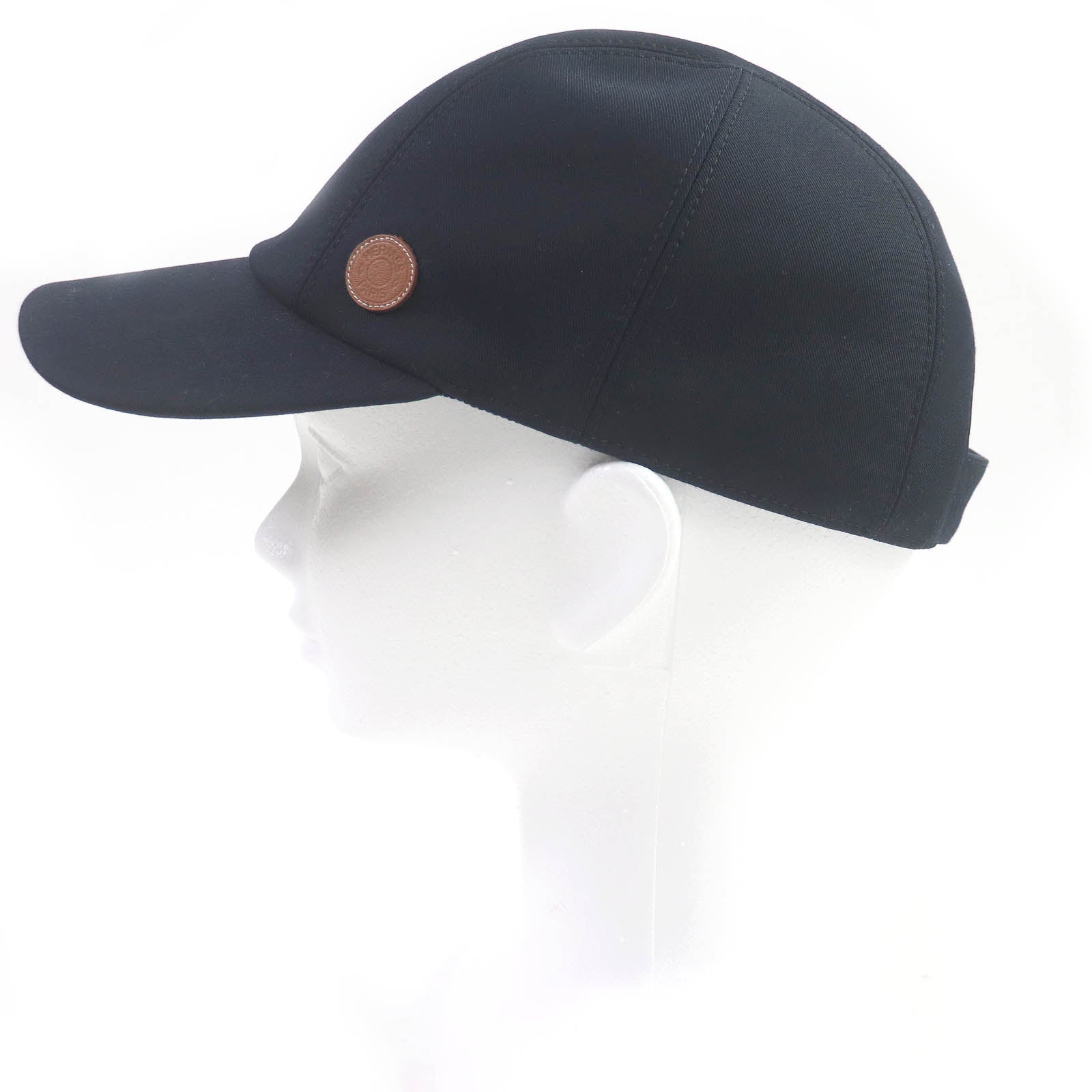 HERMES Miles Casquette Cap Navy 58