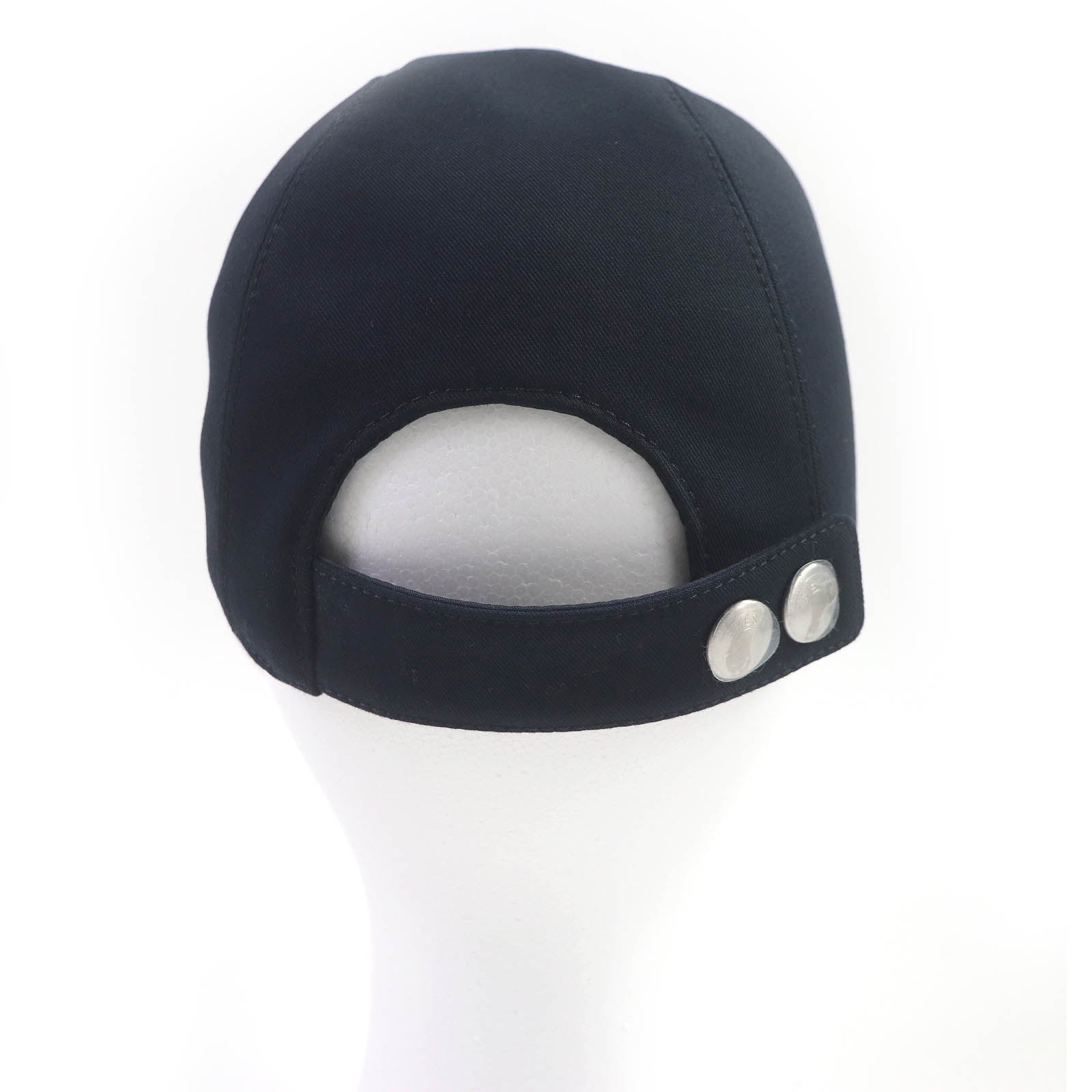 HERMES Miles Casquette Cap Navy 58