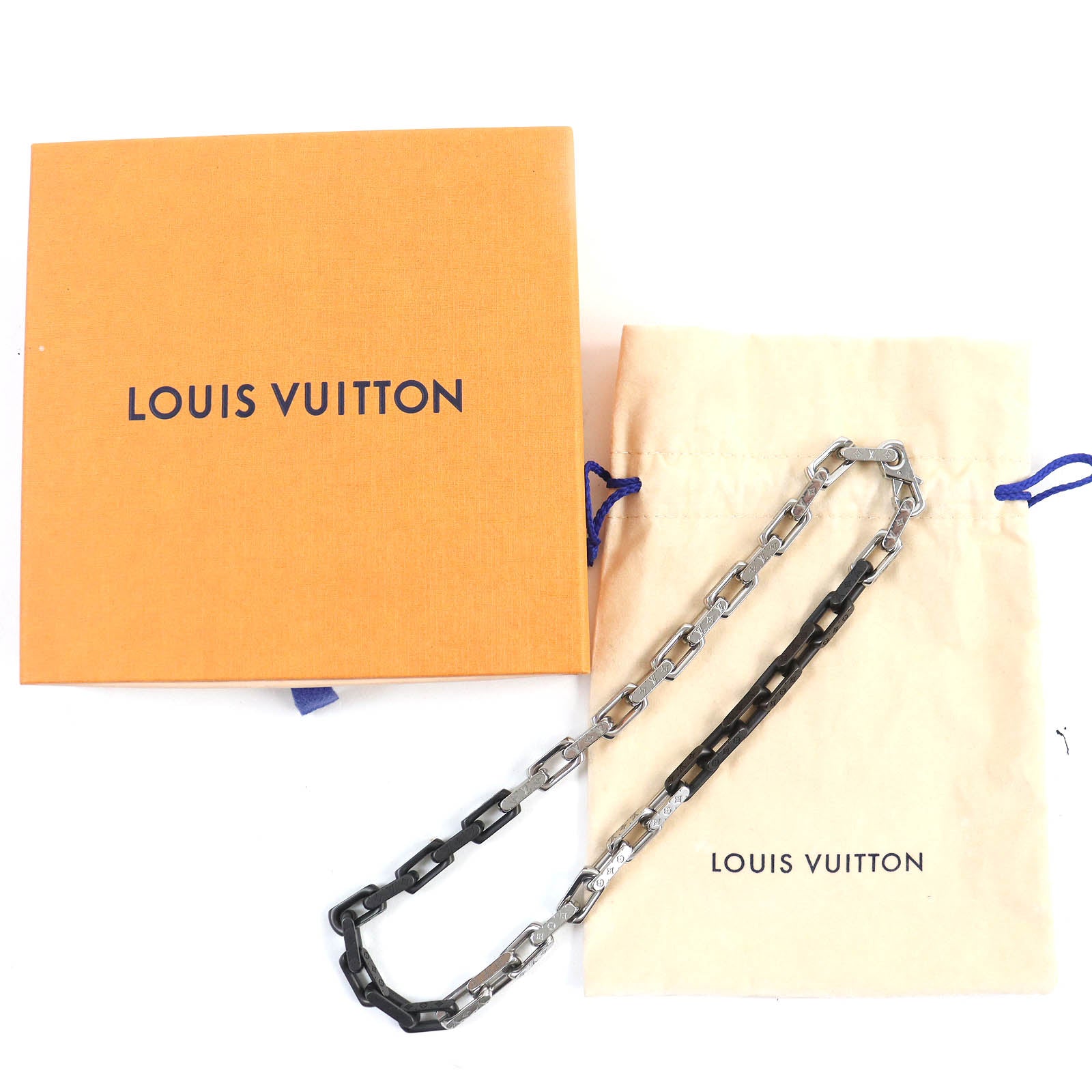 Louis Vuitton Monogram Chain Necklace M00677