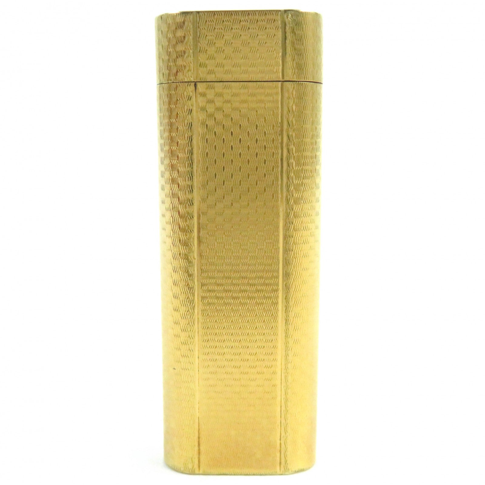 Cartier Oval Roller Gas Lighter Gold