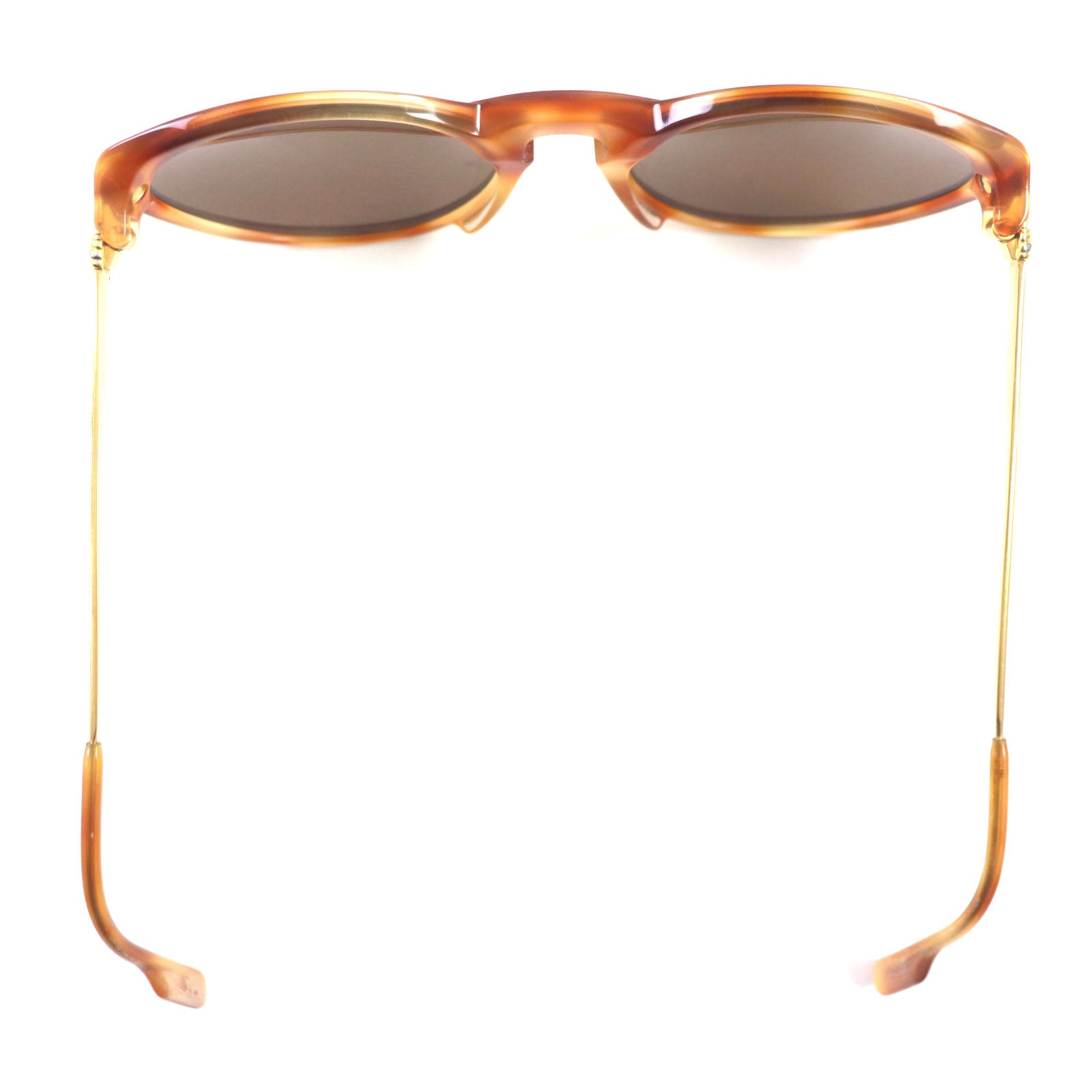 Cartier Trinity Marble Sunglasses Brown Gold