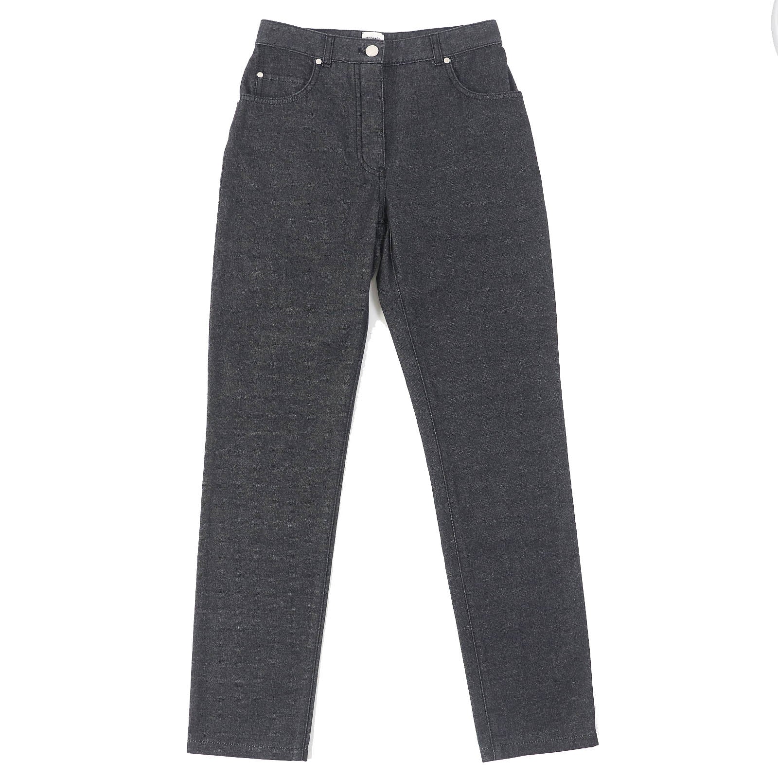 Hermes Denim Pants Indigo 34 Women