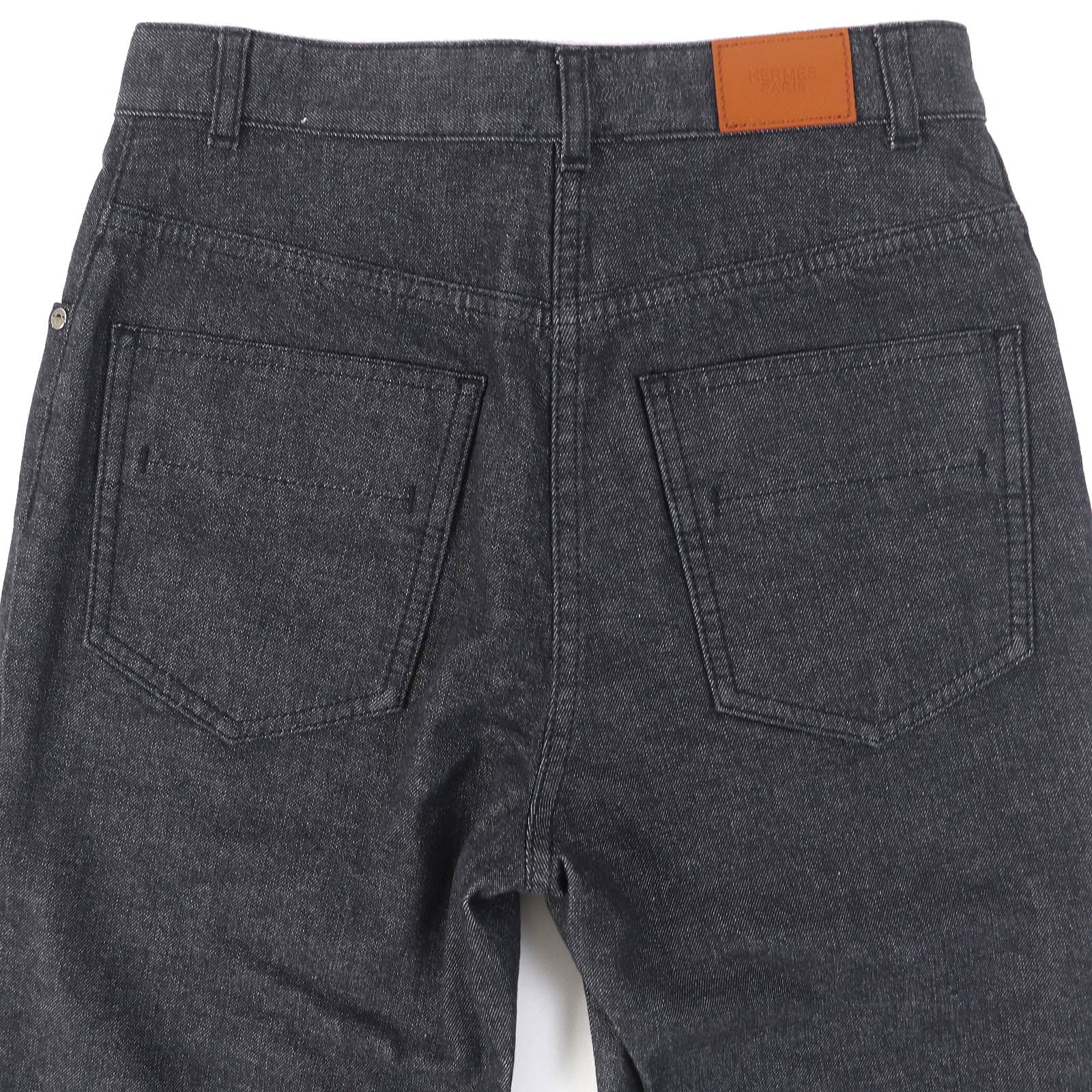 Hermes Denim Pants Indigo 34 Women