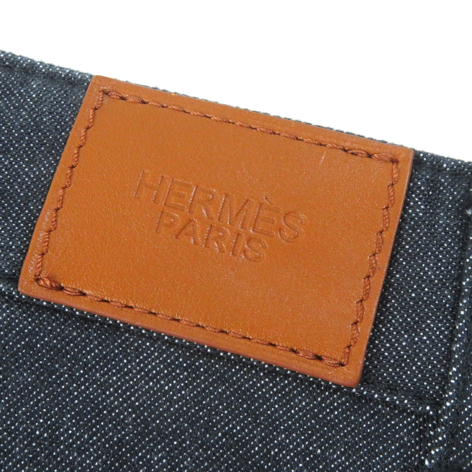 Hermes Denim Pants Indigo 34 Women