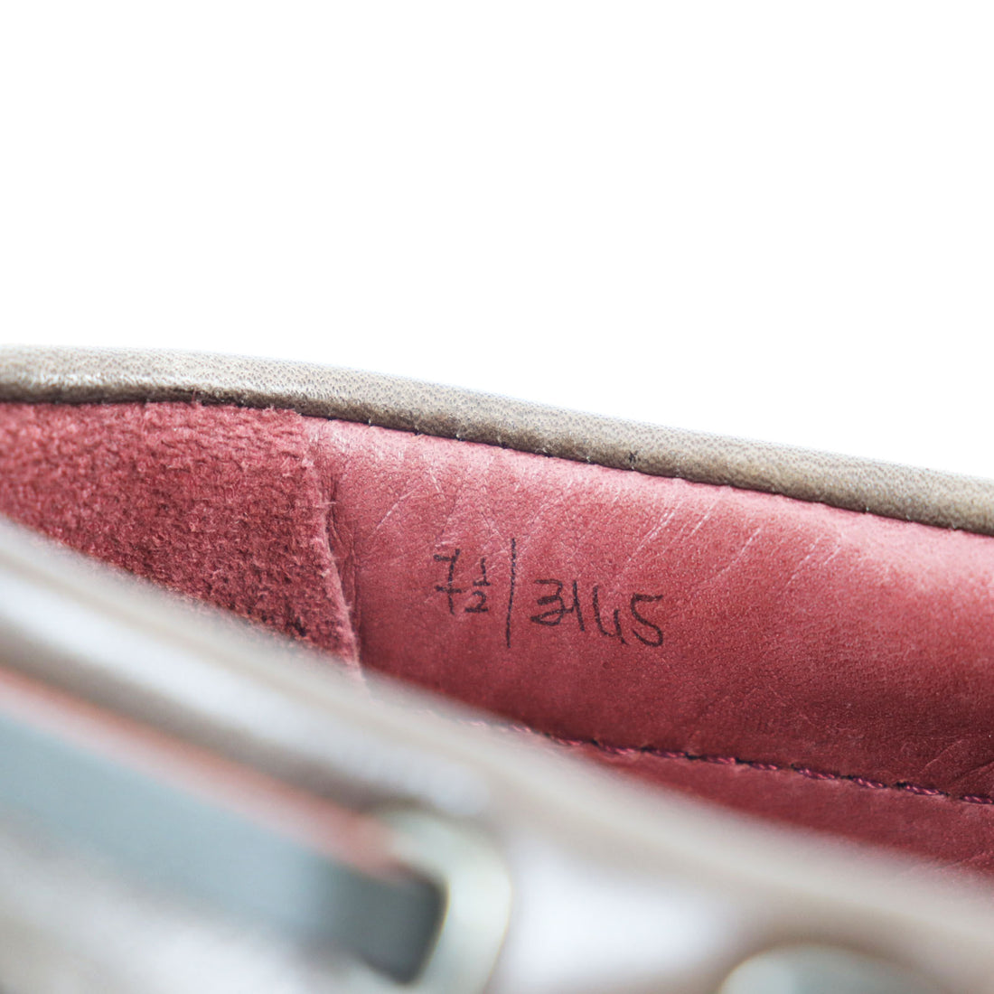 Berluti Suede Leather Tassel Loafers Red 7.5