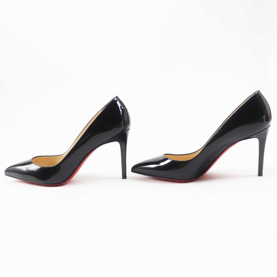 Christian Louboutin Patent Leather Pumps Black 38.5