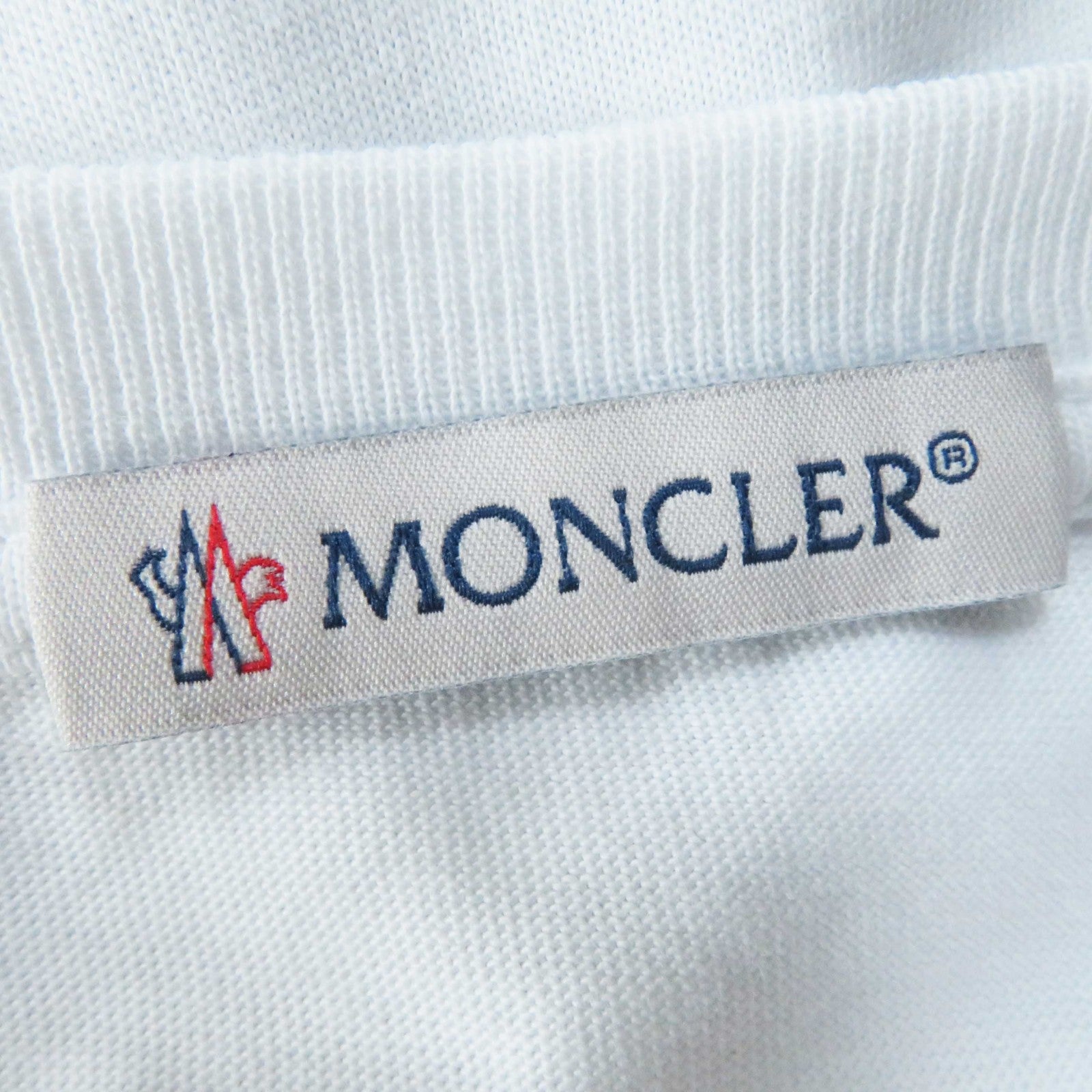 Moncler Cotton T-shirt XS White