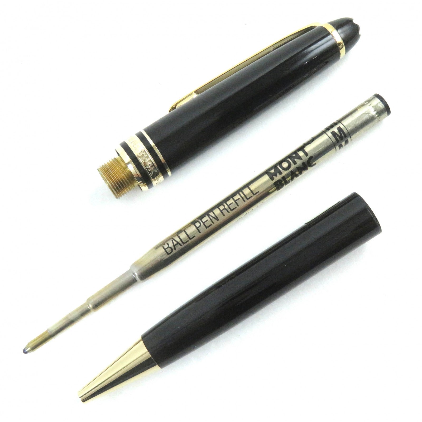 Montblanc Meisterstuck Ballpoint Pen Black Gold