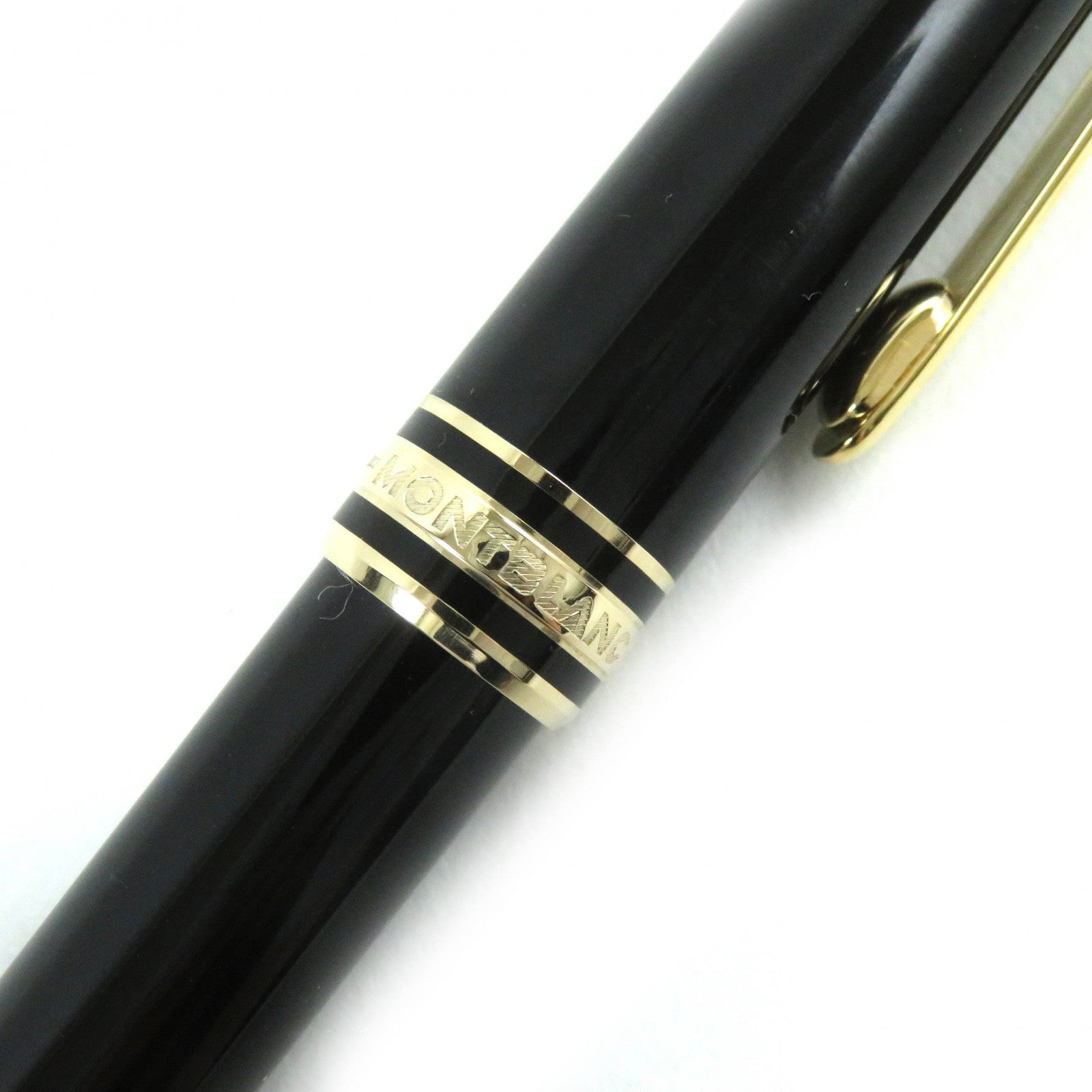 Montblanc Meisterstuck Ballpoint Pen Black Gold