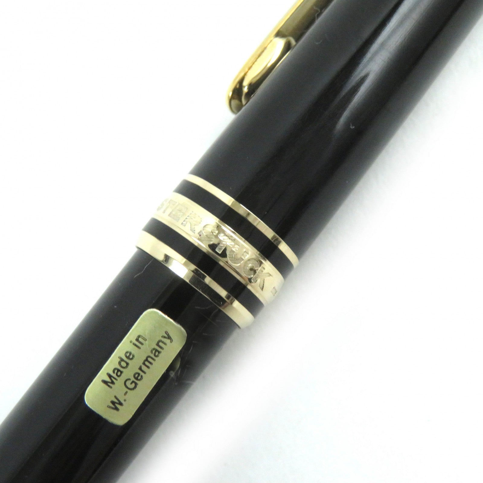 Montblanc Meisterstuck Ballpoint Pen Black Gold