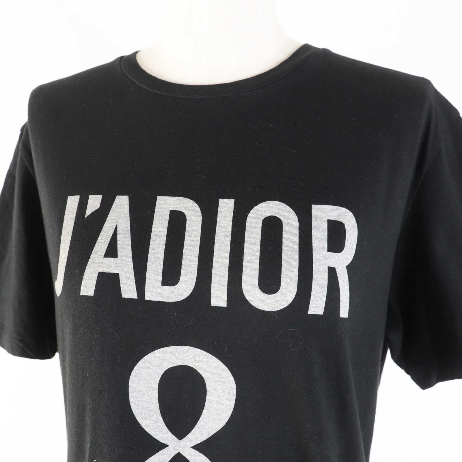 Dior J'ADIOR 8 Logo T-shirt Black S