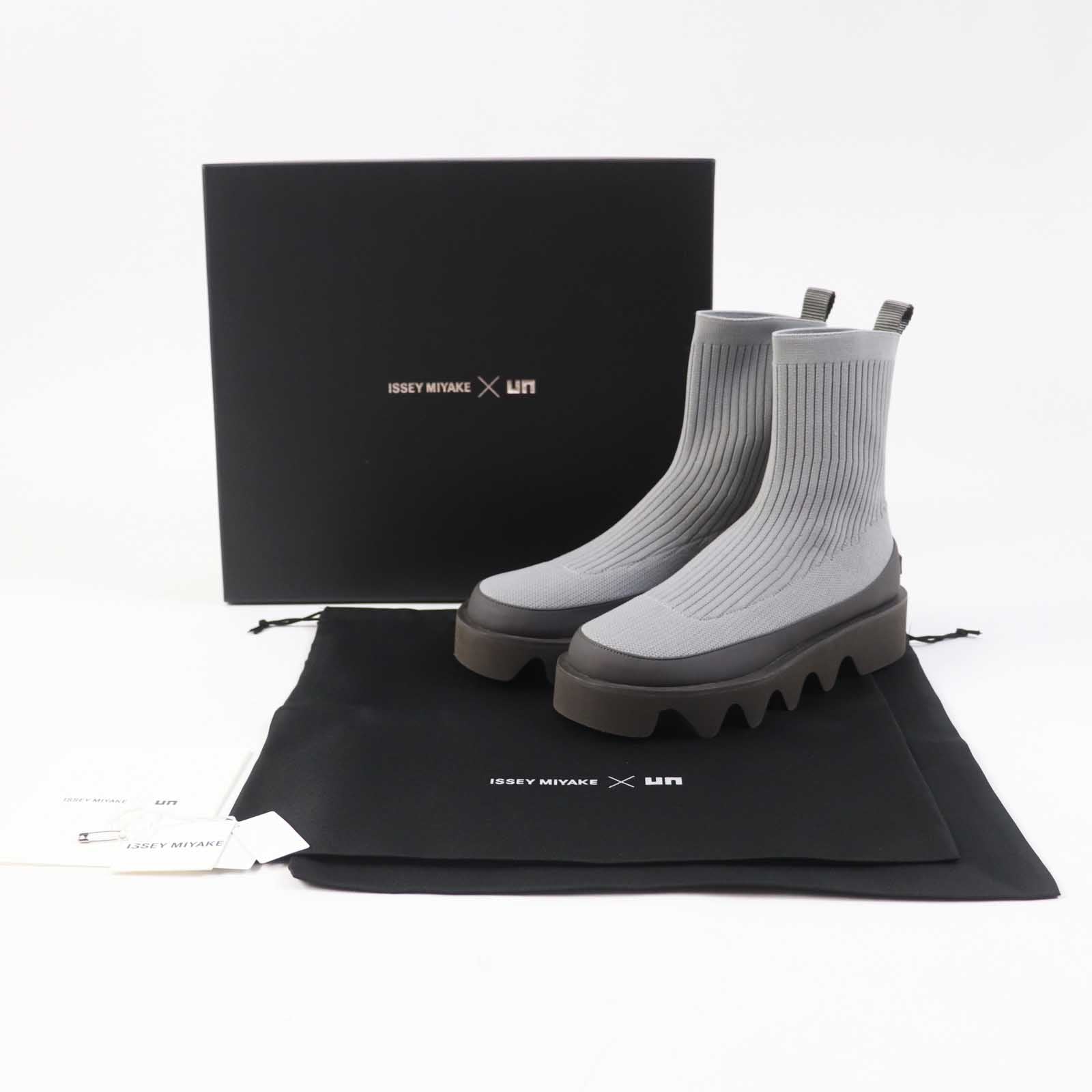 Issey Miyake BOUNCE FIT4 Short Boot Gray 36