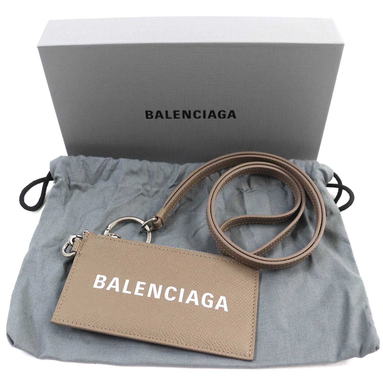 Balenciaga Leather Card Case 594548