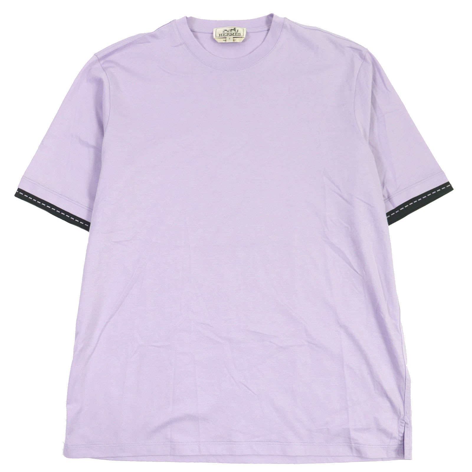 Hermes Cotton Saddle Stitch Crew Neck T-shirt