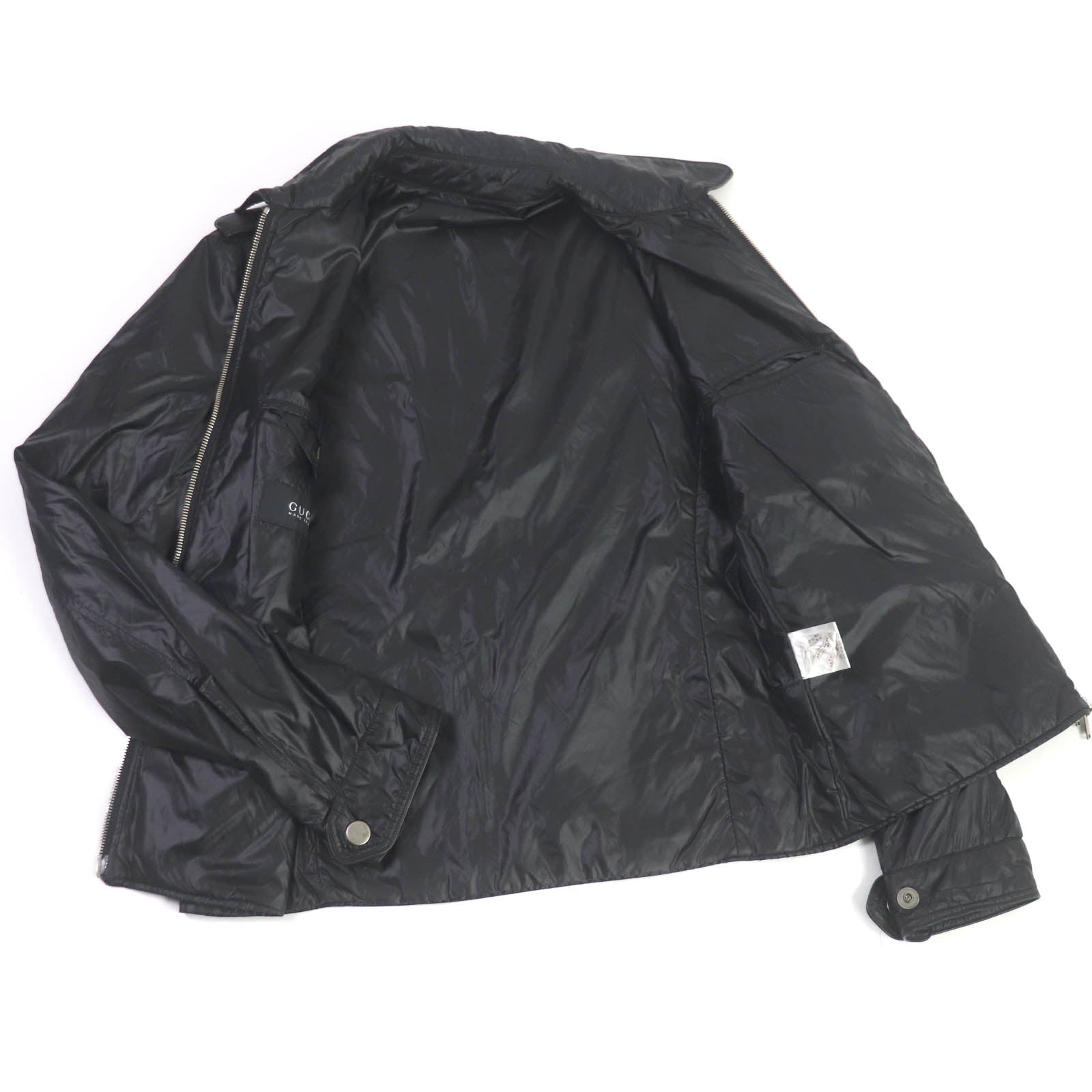 Gucci Nylon Polyester Field Jacket Black 44