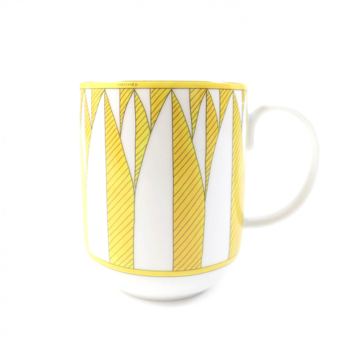 HERMES Soleil d'Herms No2 Mug Palmetto Pattern