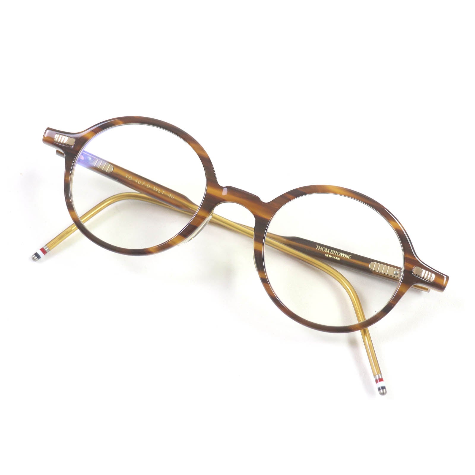 THOM BROWNE TB-407-B Marble Tricolor Glasses